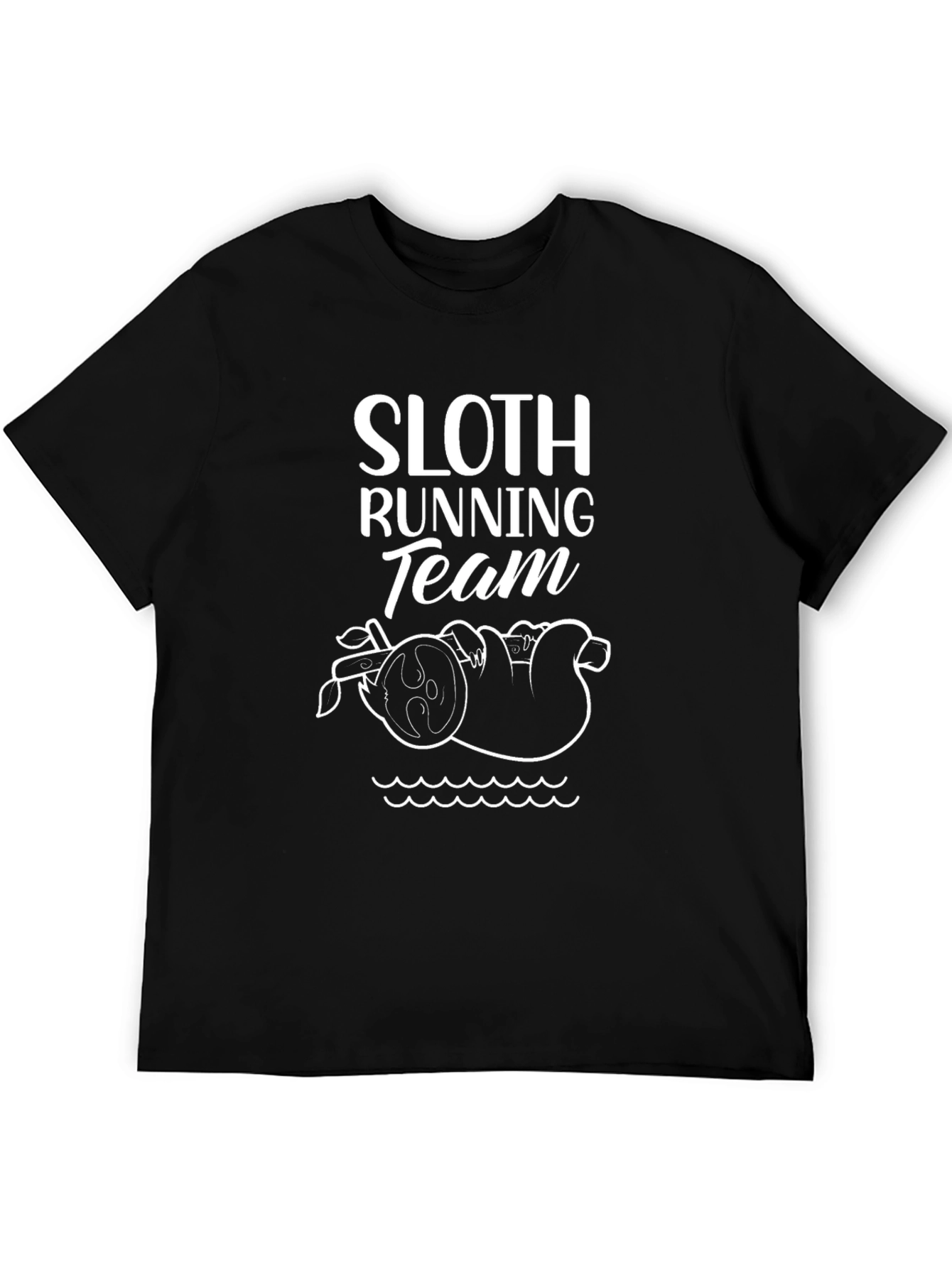 Sloth Running Team Graphic T-Shirt - Funny Animal Tee