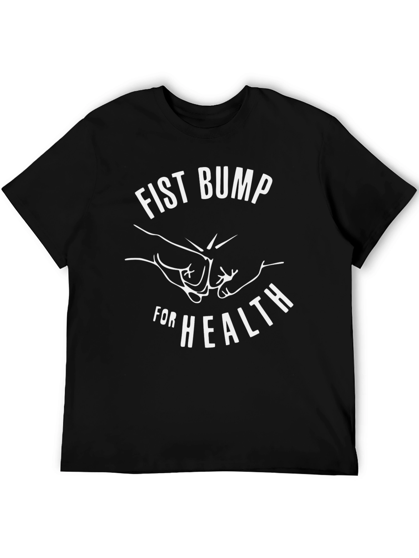 Fist Bump For Health Graphic Tee