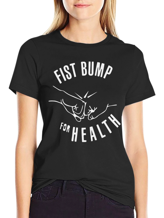 Fist Bump For Health Graphic Tee