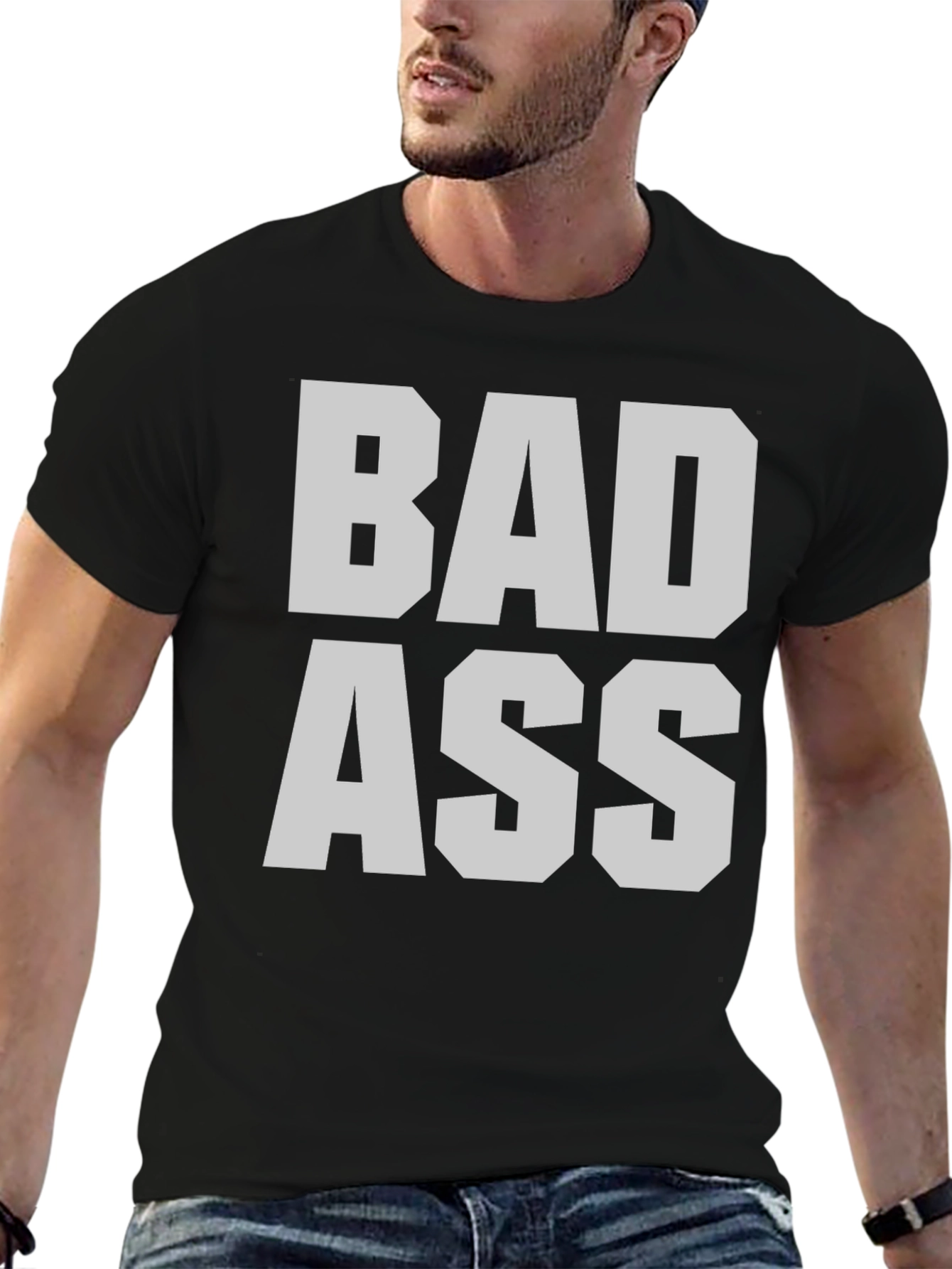 Bad Ass Graphic T-Shirt - Bold Statement Tee