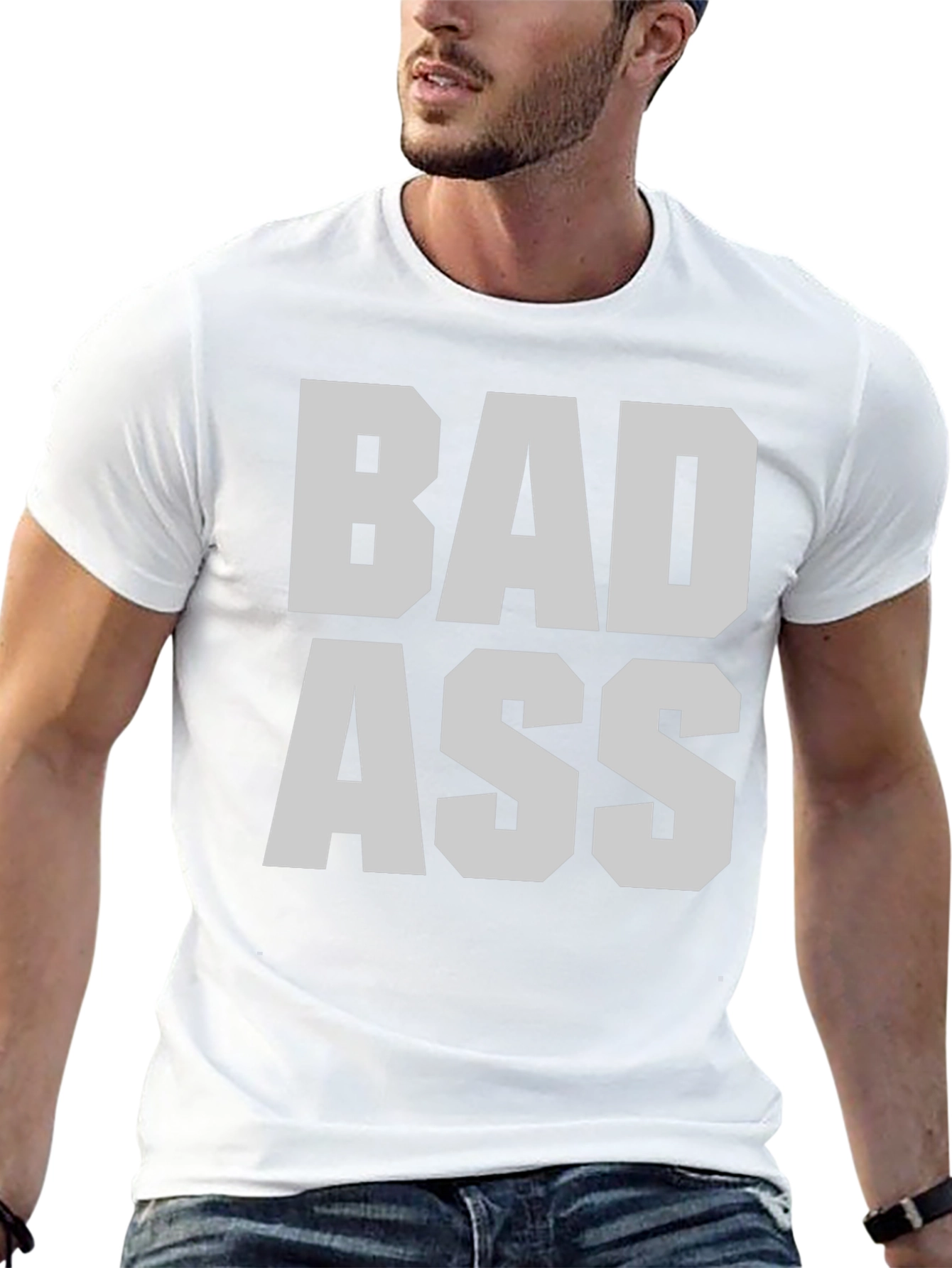 Bad Ass Graphic T-Shirt - Bold Statement Tee