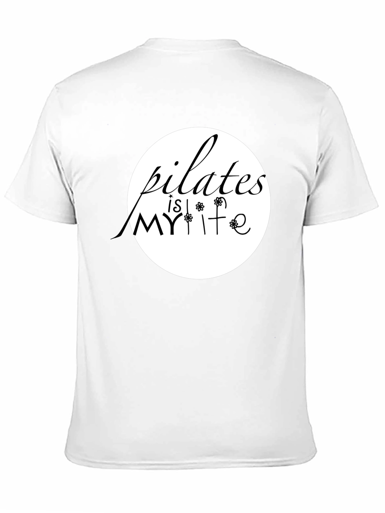 Pilates is My Life Graphic Tee - Black