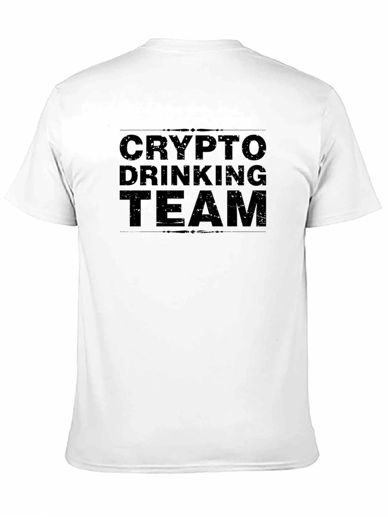 Crypto Drinking Team Graphic Tee