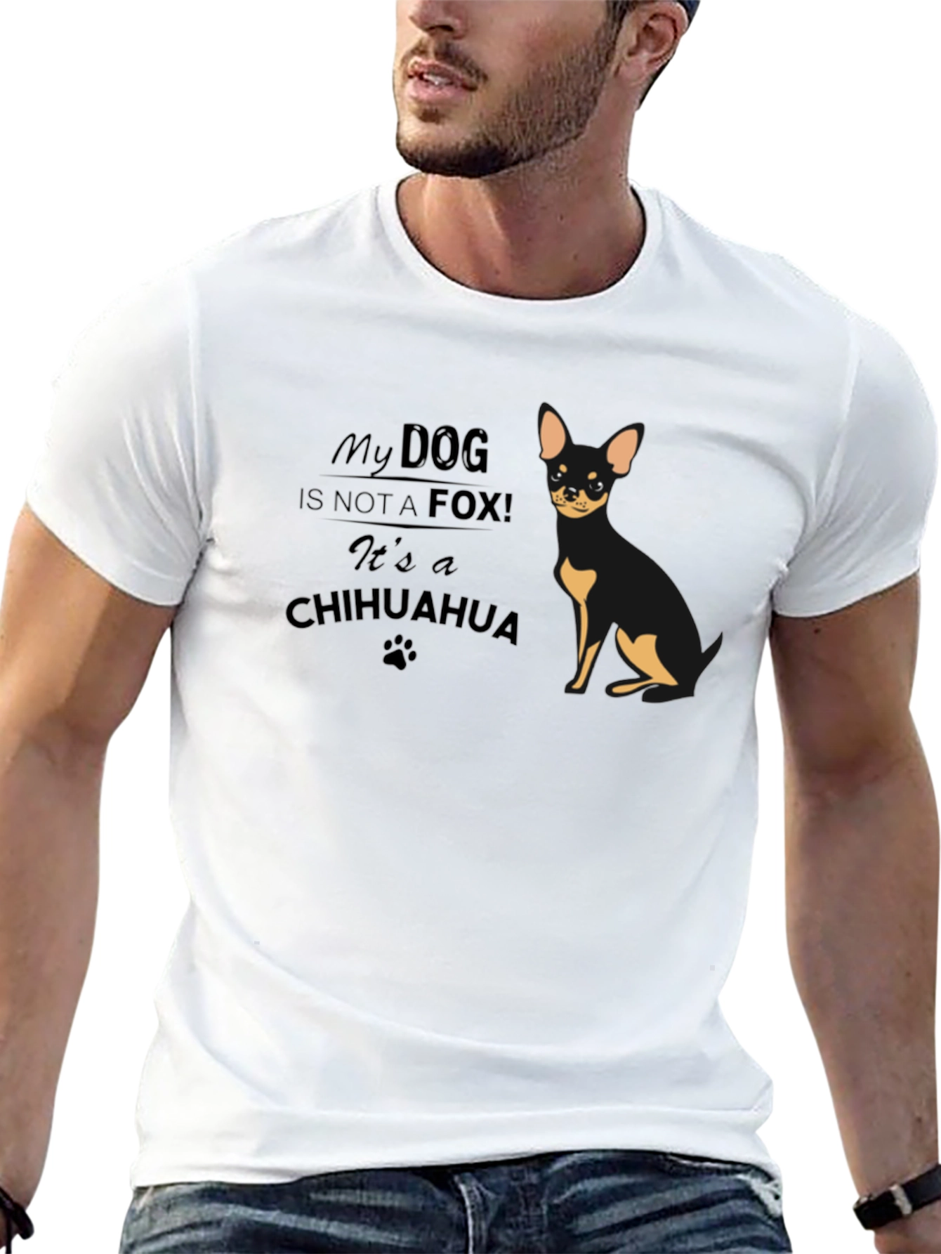 My Dog Chihuahua T-Shirt - Novelty Pet Lover Tee