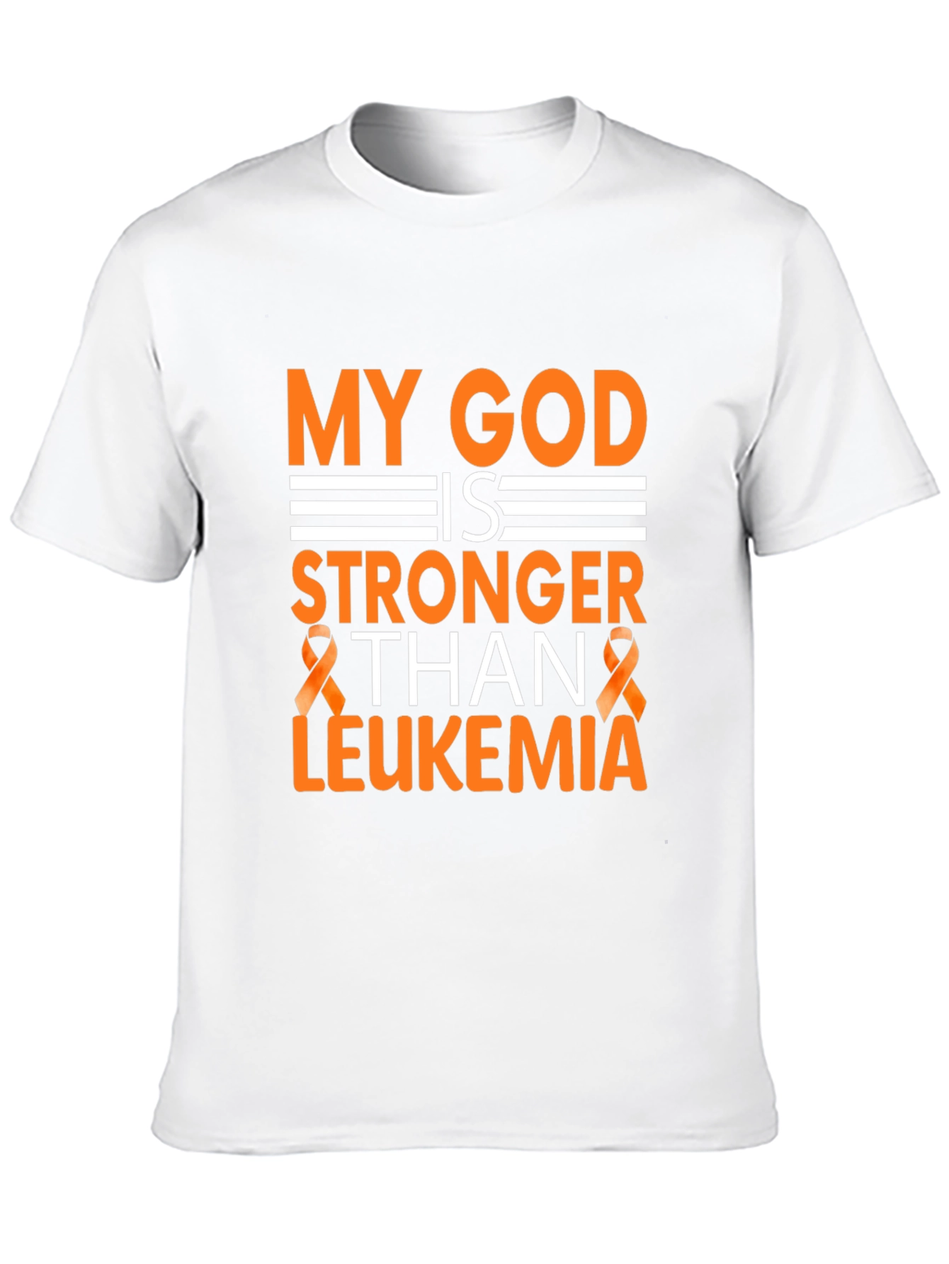 My God is Stronger Than Leukemia T-Shirt