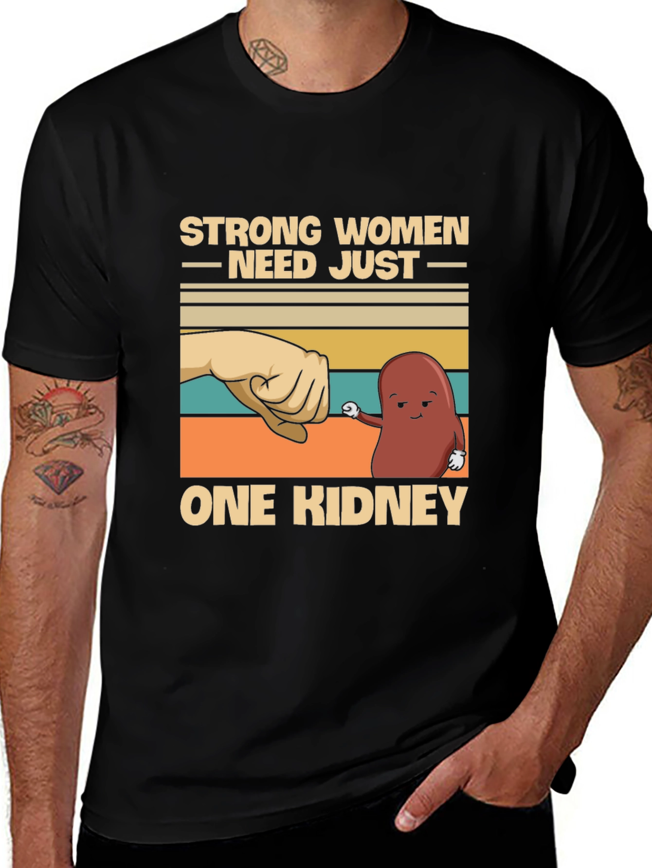 Strong Women One Kidney T-Shirt