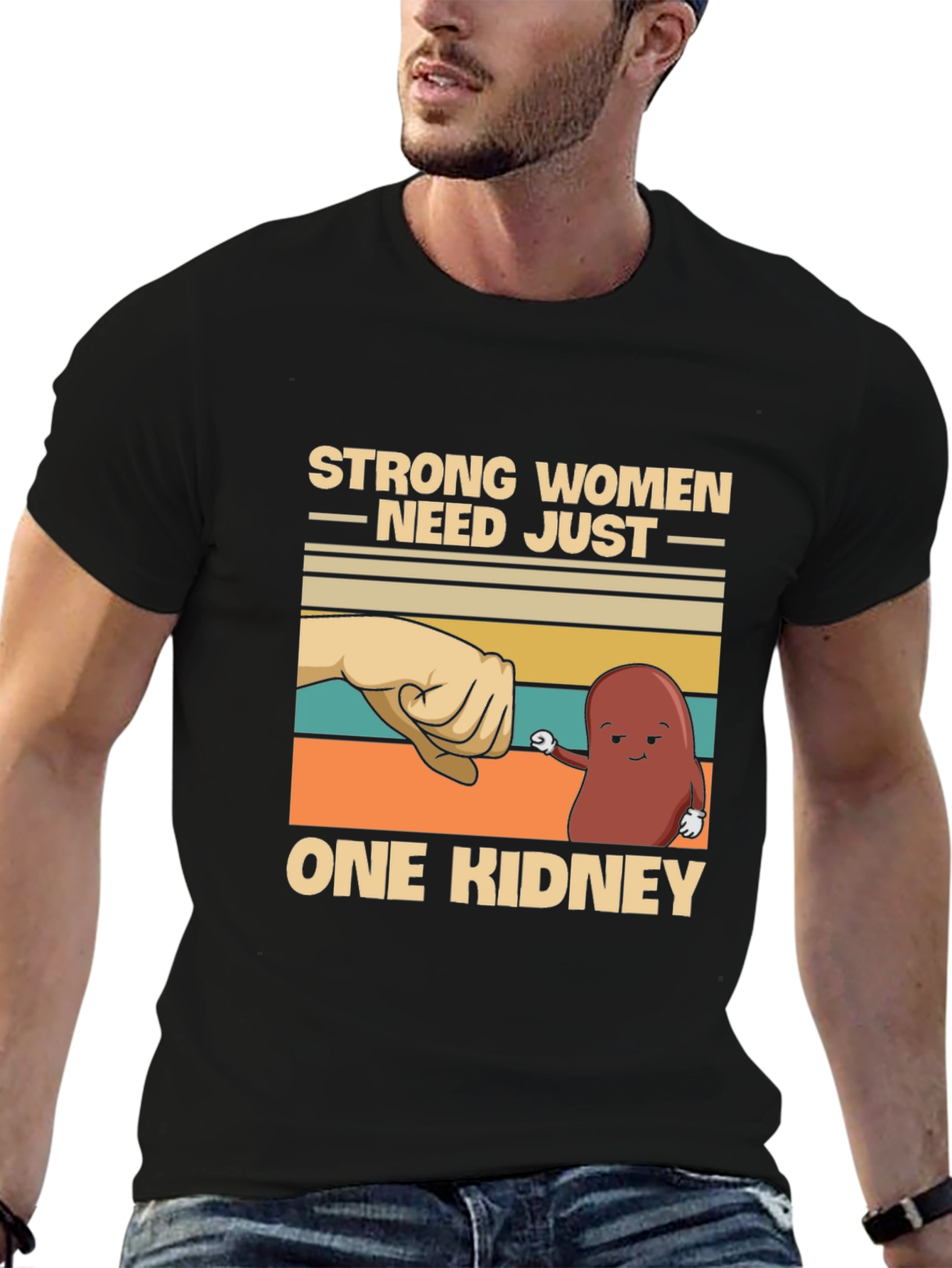Strong Women One Kidney T-Shirt