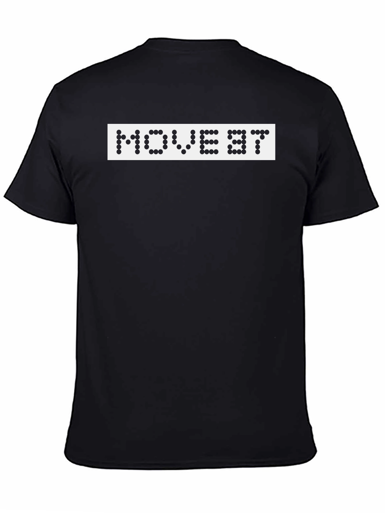 Move BT Dot Matrix Graphic Tee - Black