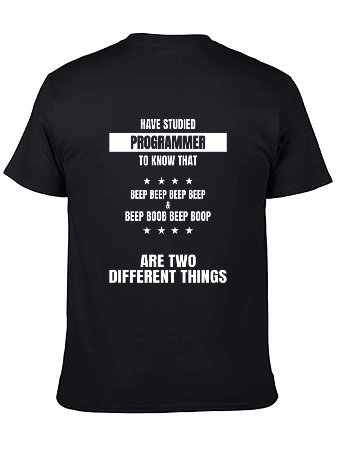Programmer Humor T-Shirt - Beep Boop