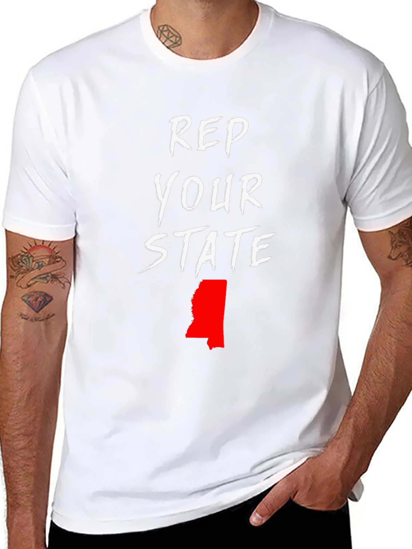 Rep Your State T-Shirt - Mississippi Pride Tee