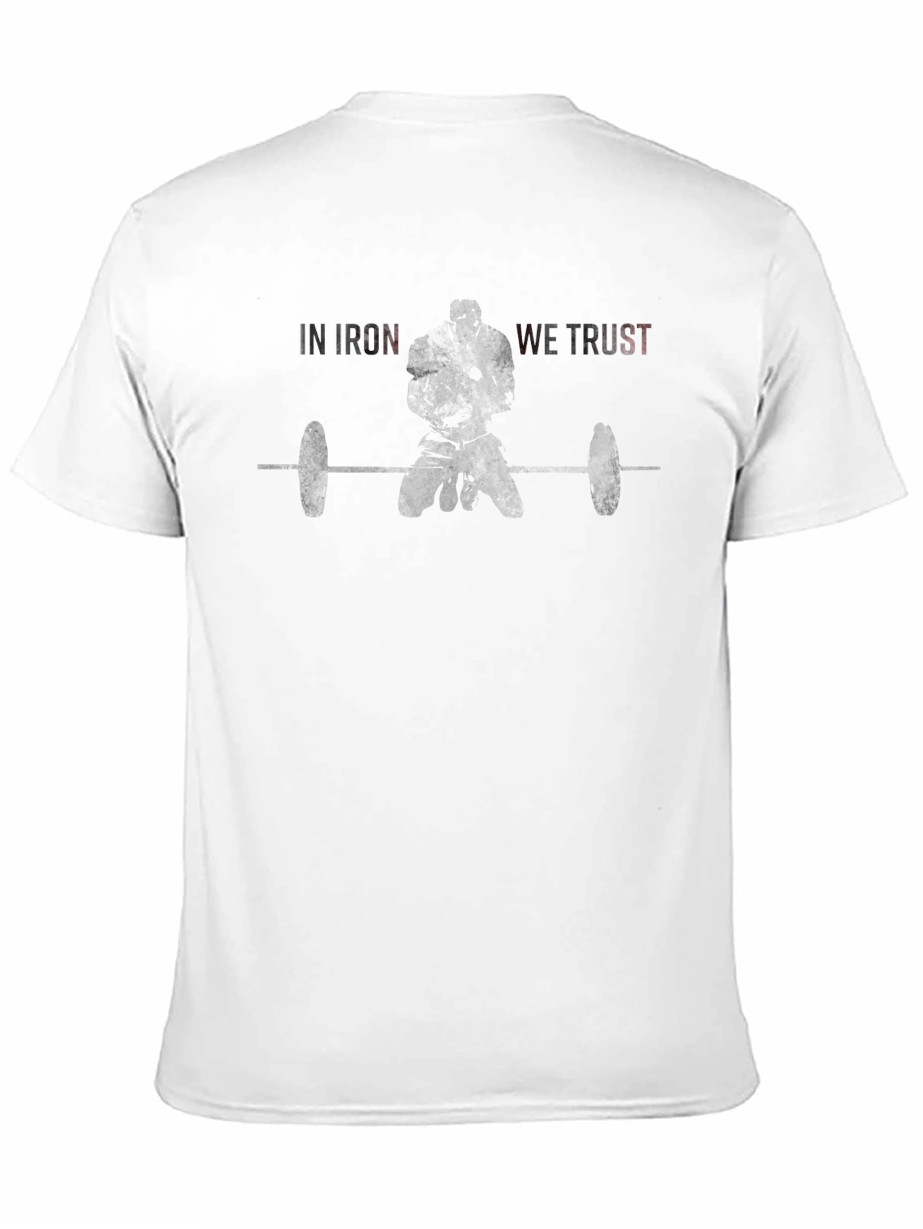 In Iron We Trust Graphic Tee - Black