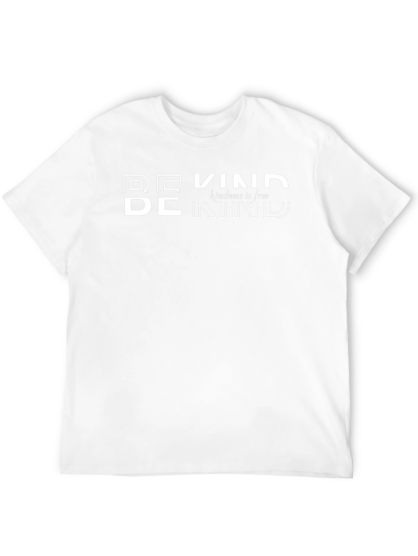 Be Kind T-Shirt - Kindness is Free - Black