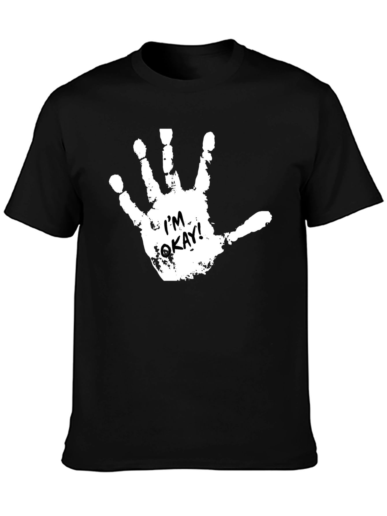 Im Okay Handprint T-Shirt - Adult Humor Tee
