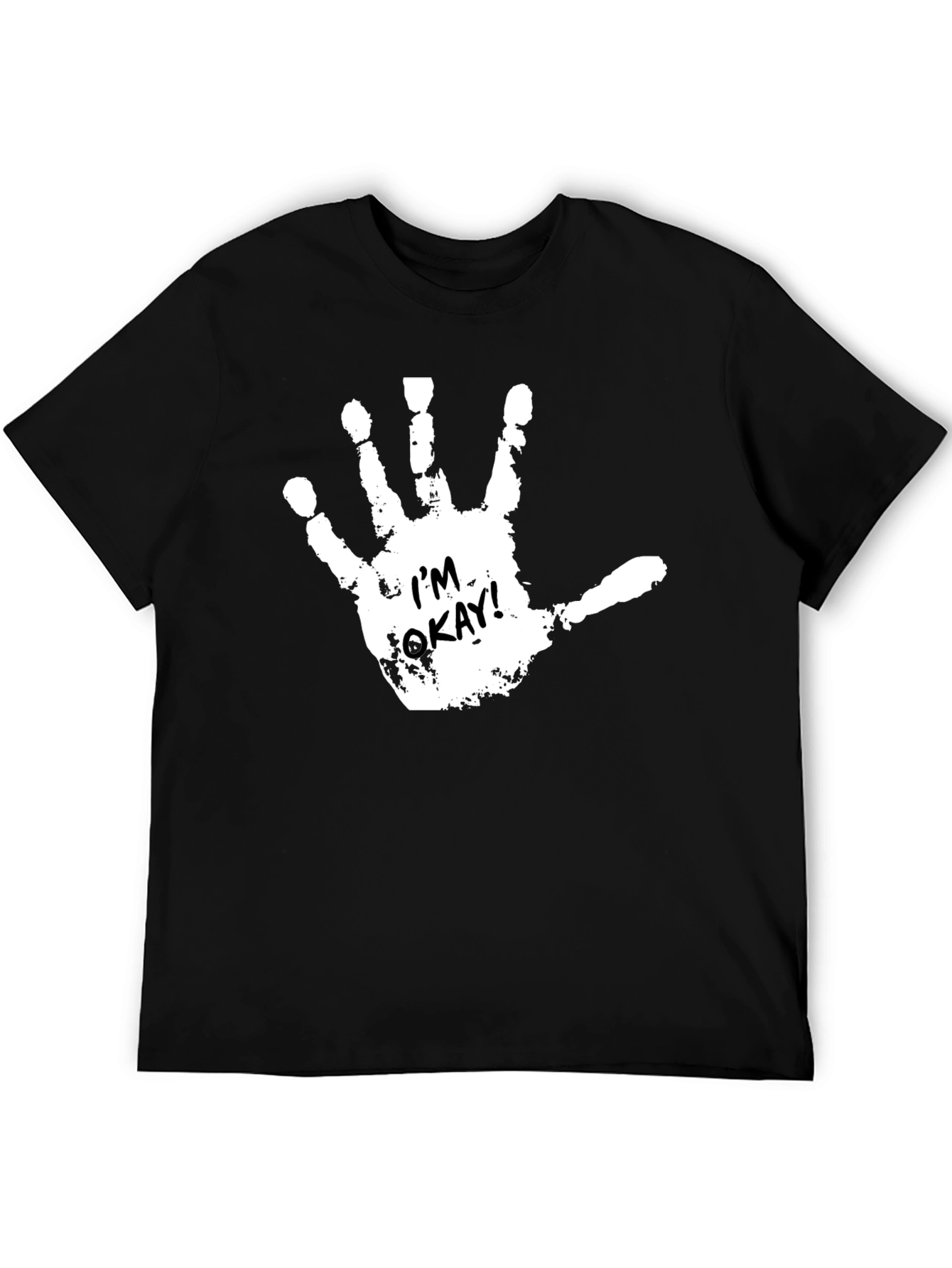 Im Okay Handprint T-Shirt - Adult Humor Tee