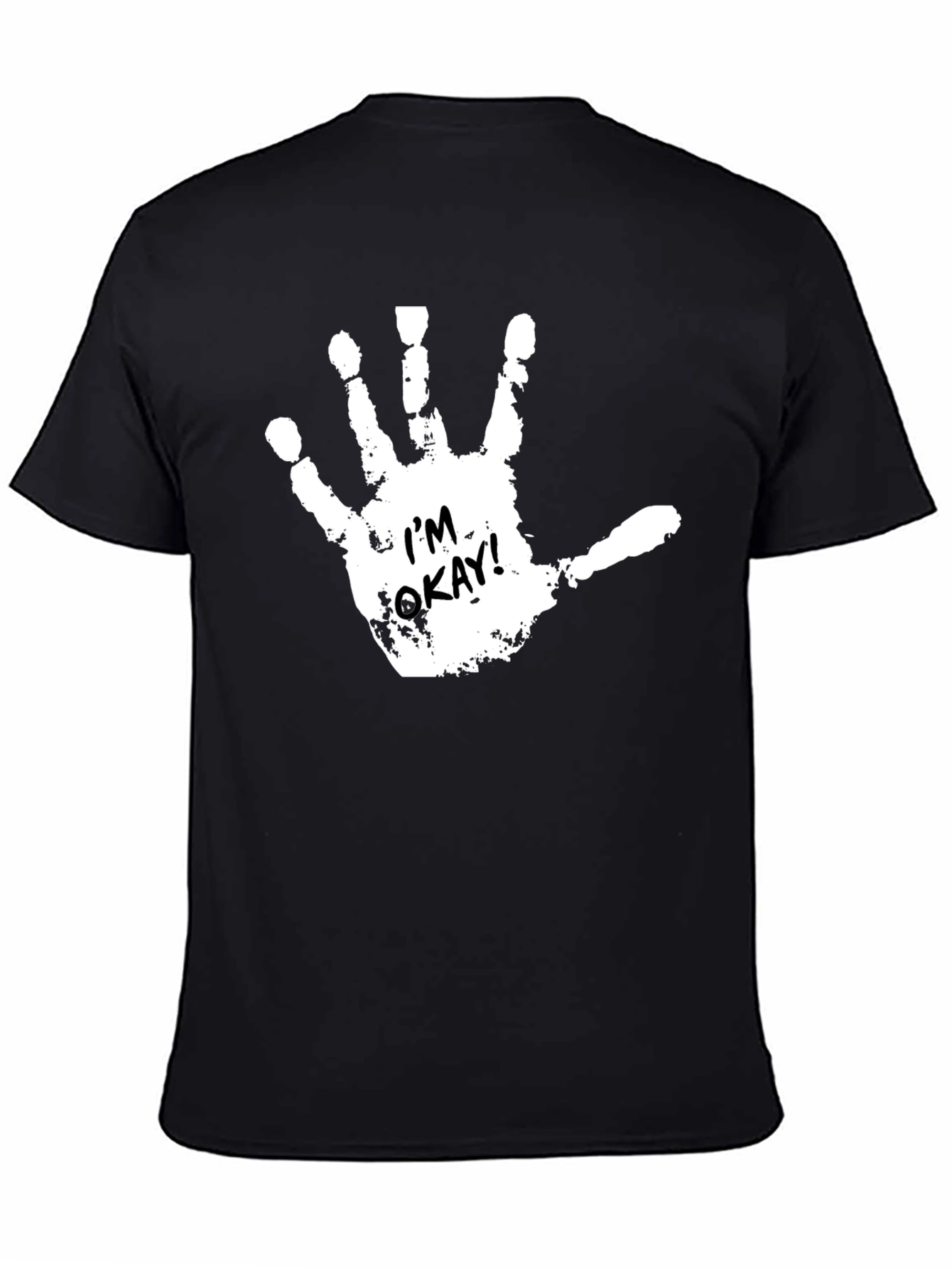Im Okay Handprint T-Shirt - Adult Humor Tee