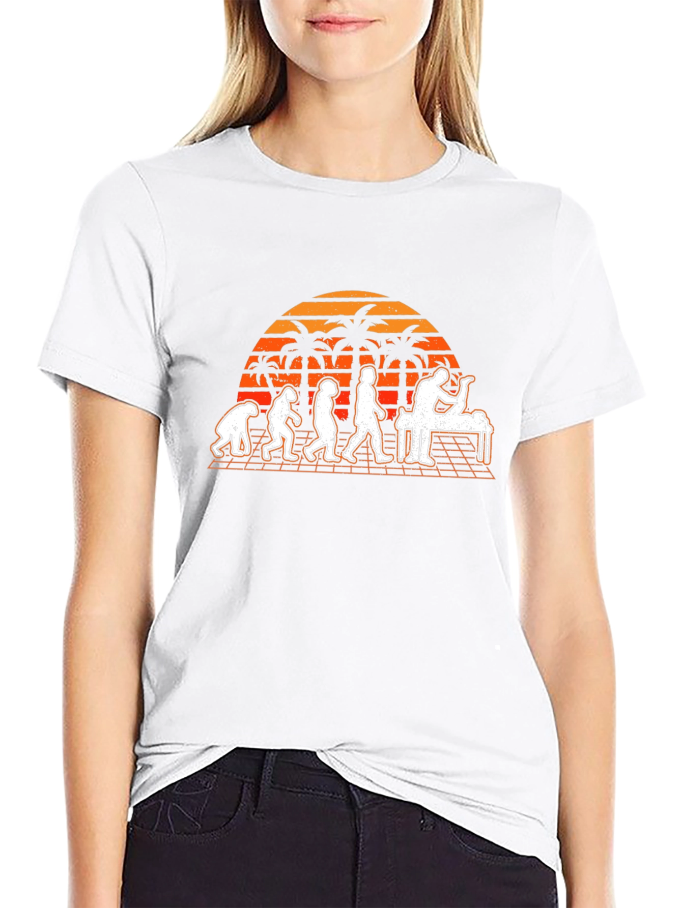 Evolution Massage Therapy Black Graphic T-Shirt