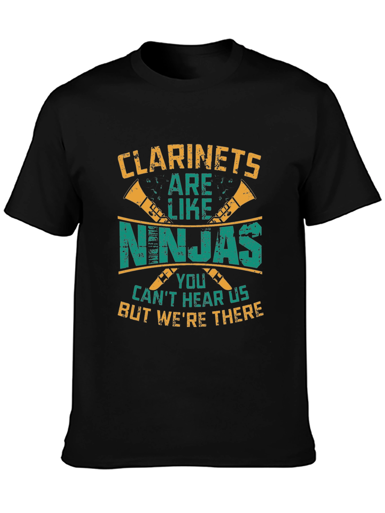 Clarinets Are Like Ninjas Graphic T-Shirt
