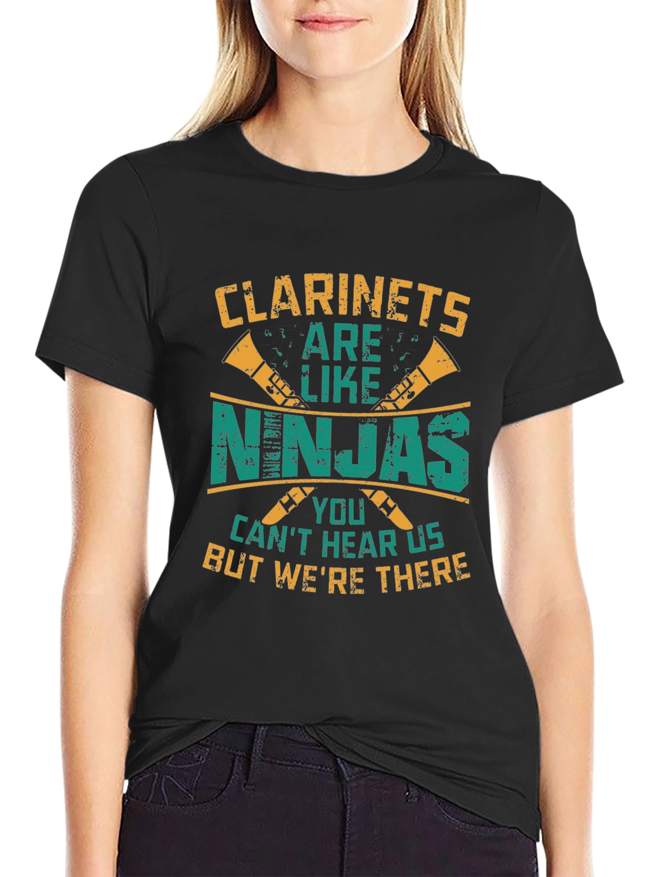 Clarinets Are Like Ninjas Graphic T-Shirt