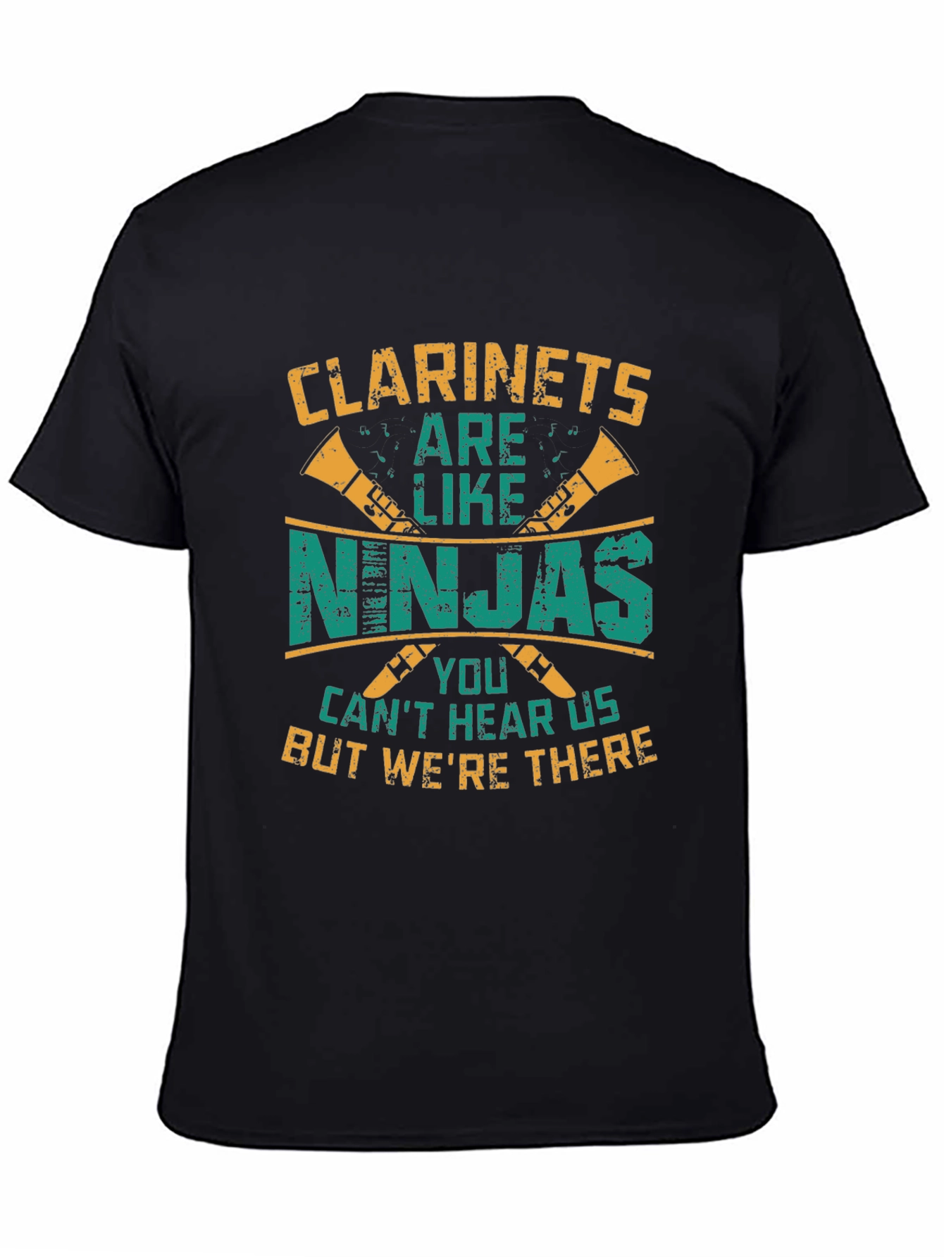 Clarinets Are Like Ninjas Graphic T-Shirt
