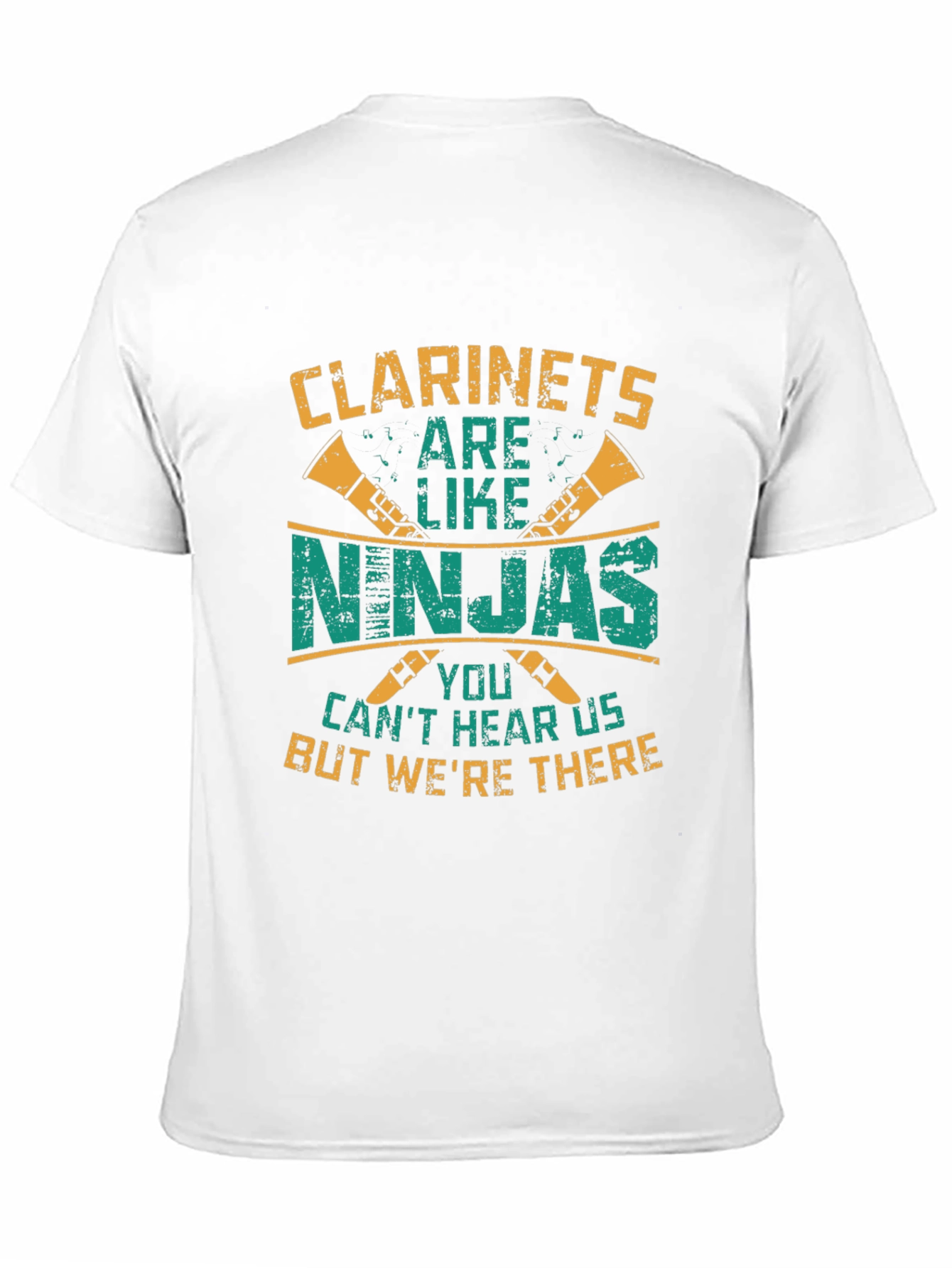 Clarinets Are Like Ninjas Graphic T-Shirt