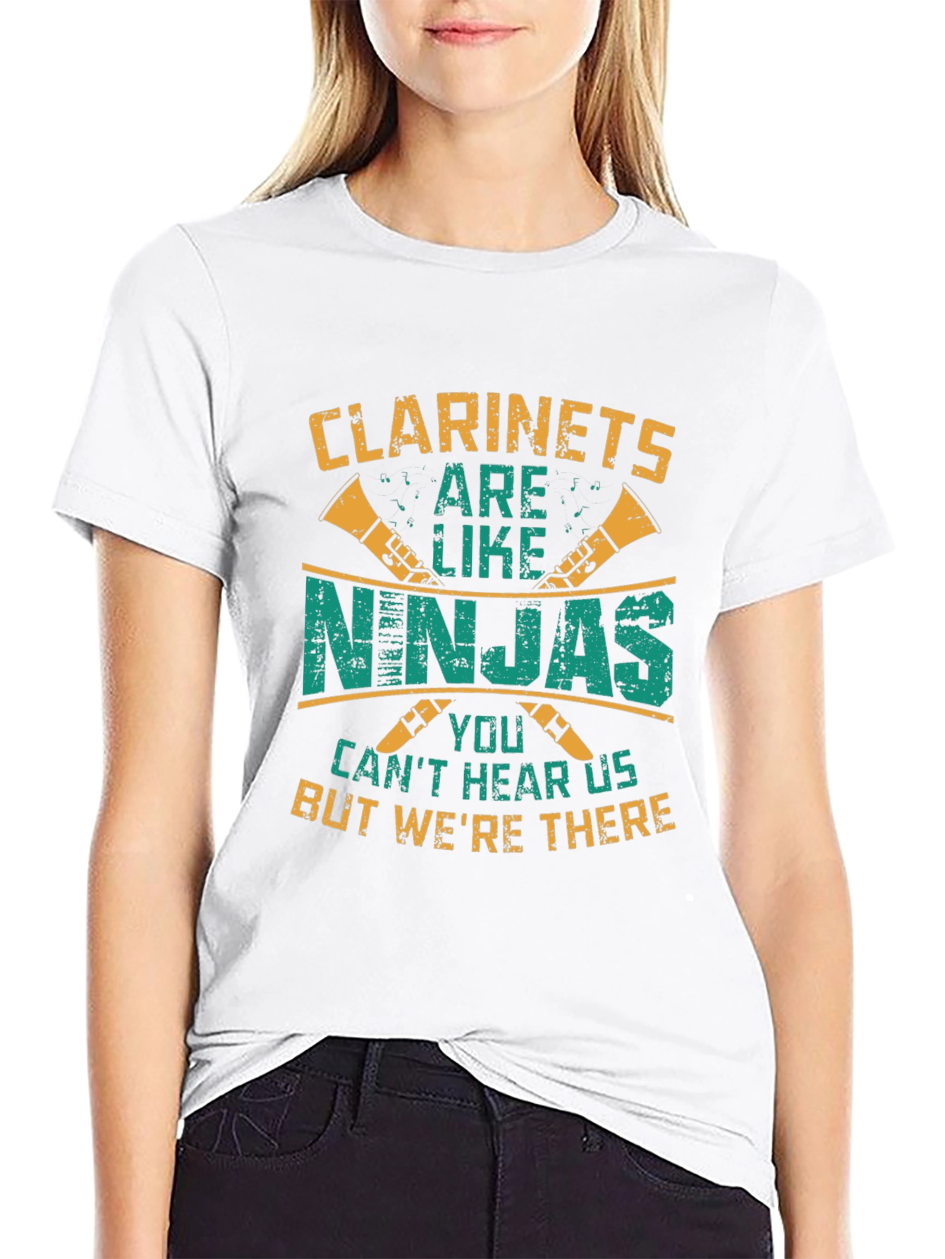 Clarinets Are Like Ninjas Graphic T-Shirt