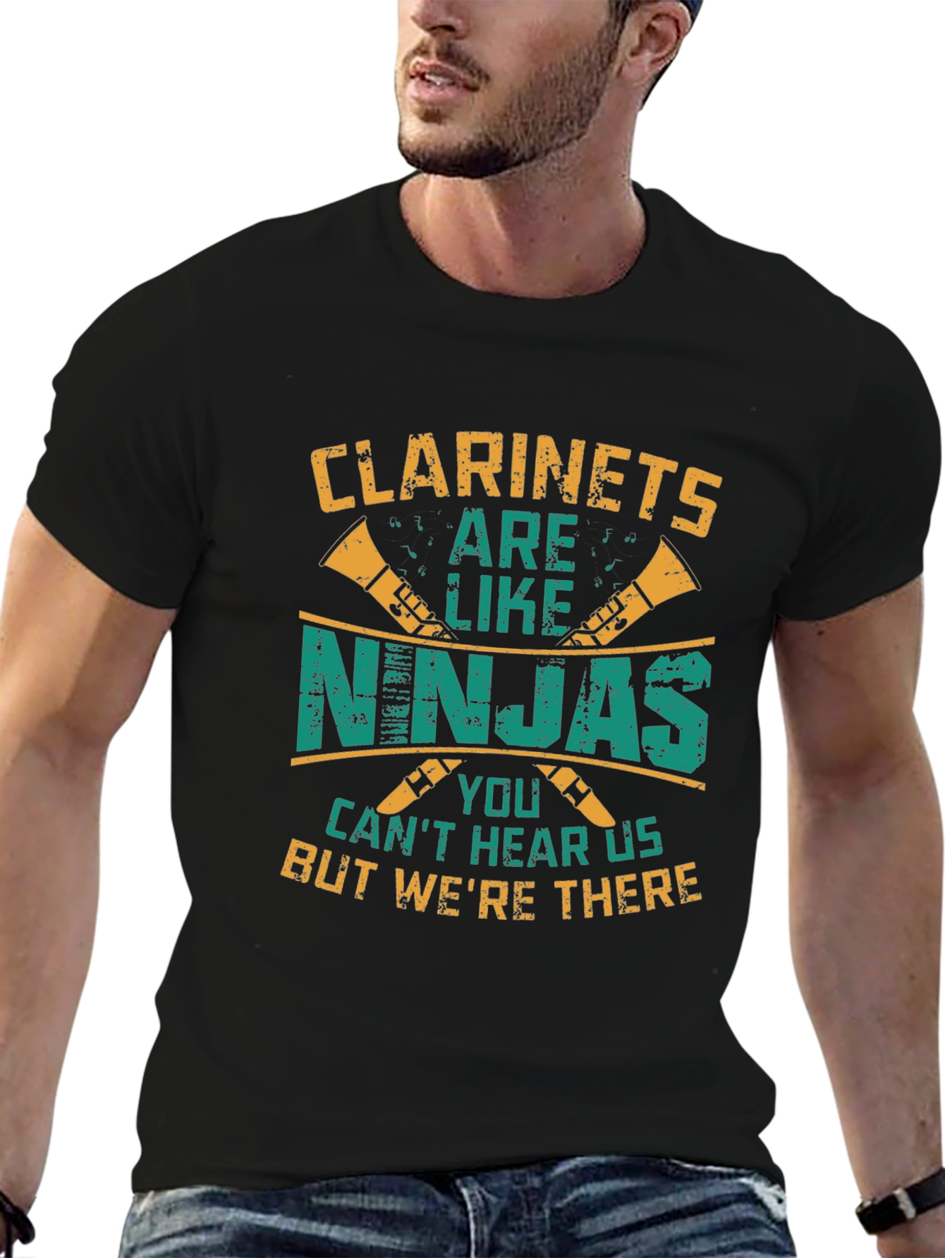 Clarinets Are Like Ninjas Graphic T-Shirt