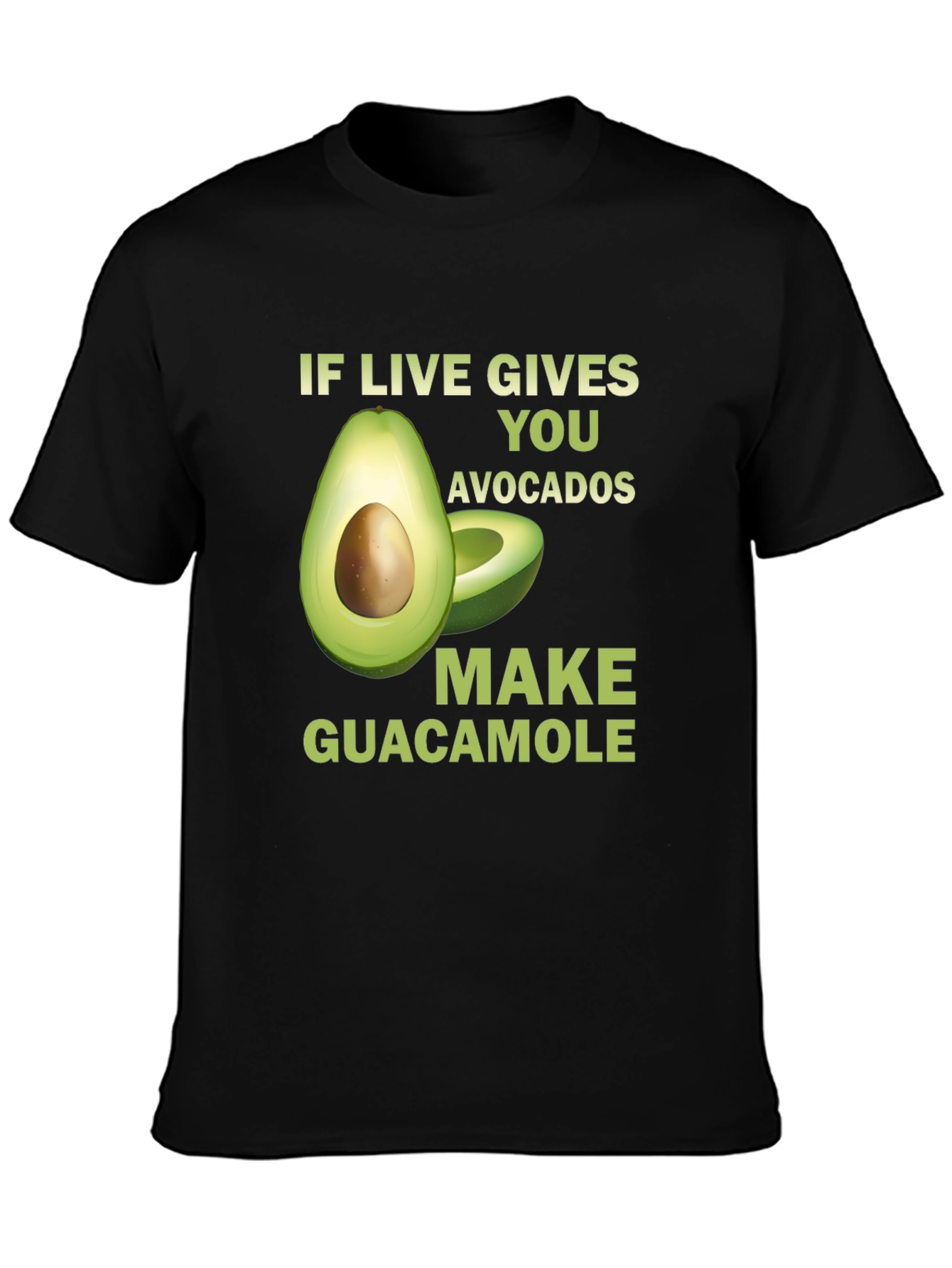 Avocado Guacamole Graphic Tee - Funny Foodie T-Shirt