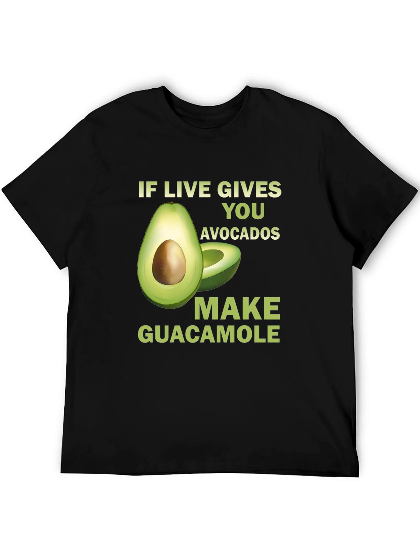 Avocado Guacamole Graphic Tee - Funny Foodie T-Shirt