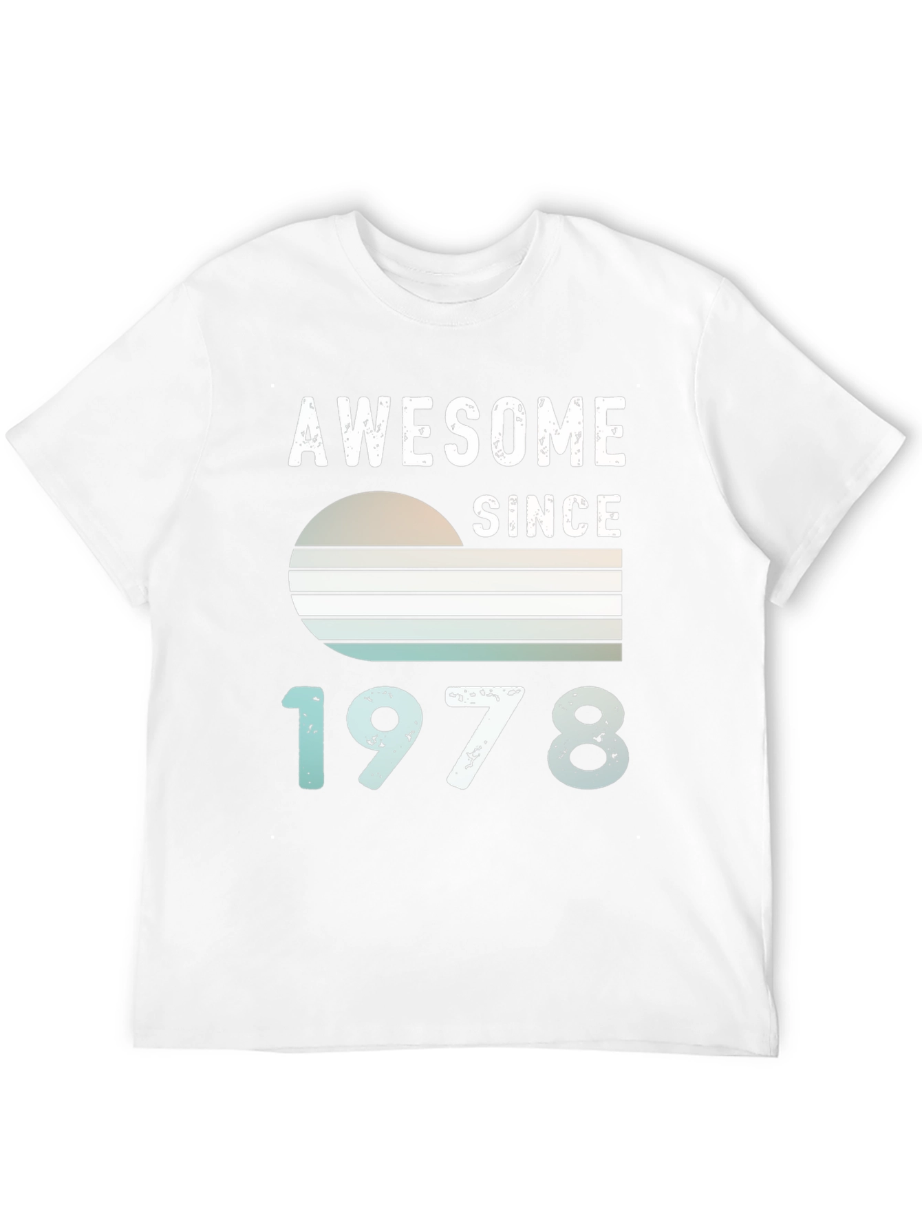 Awesome Since 1978 Graphic Tee - Birthday Gift