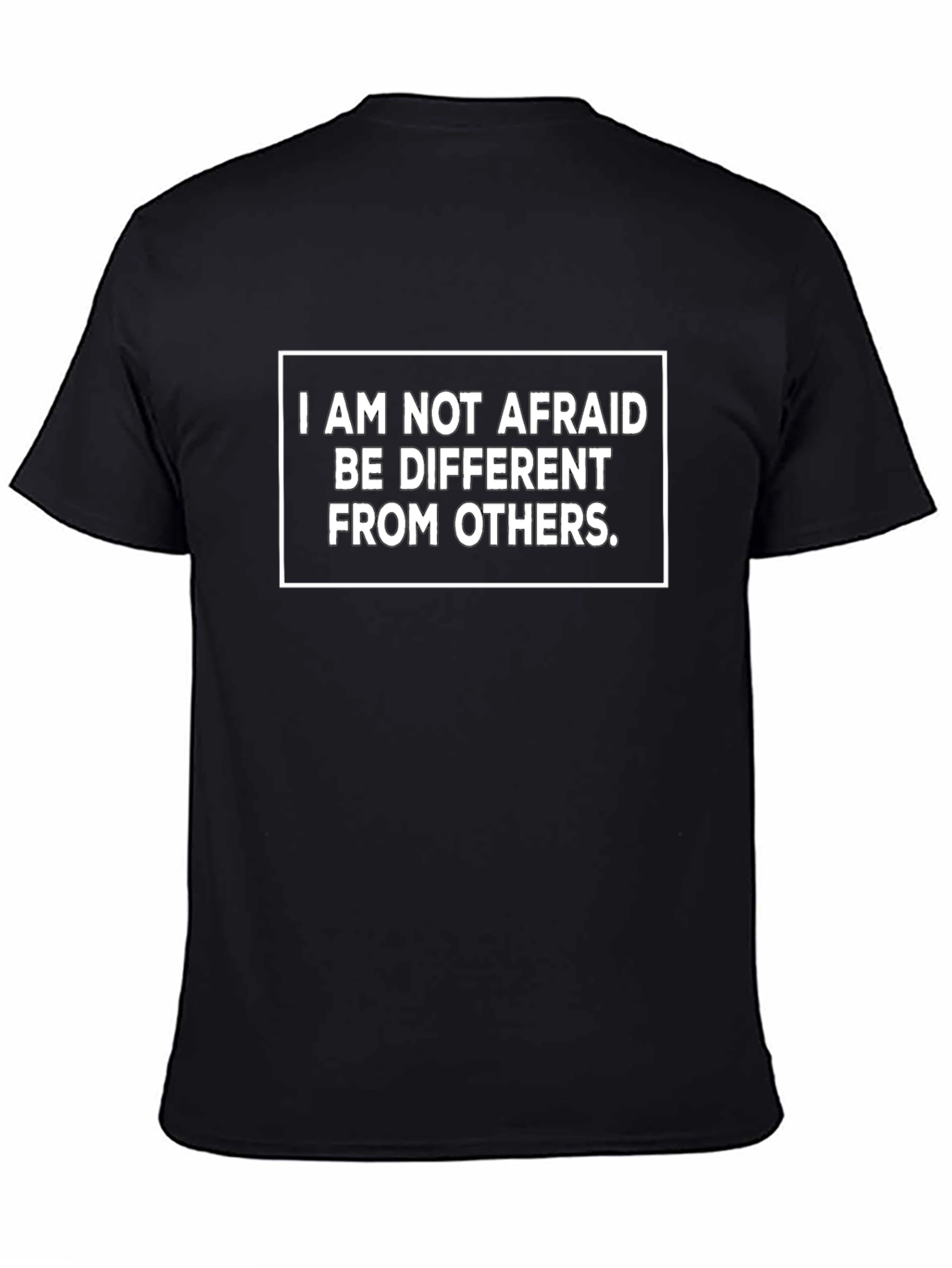 Be Different Graphic Tee - Bold Statement Shirt