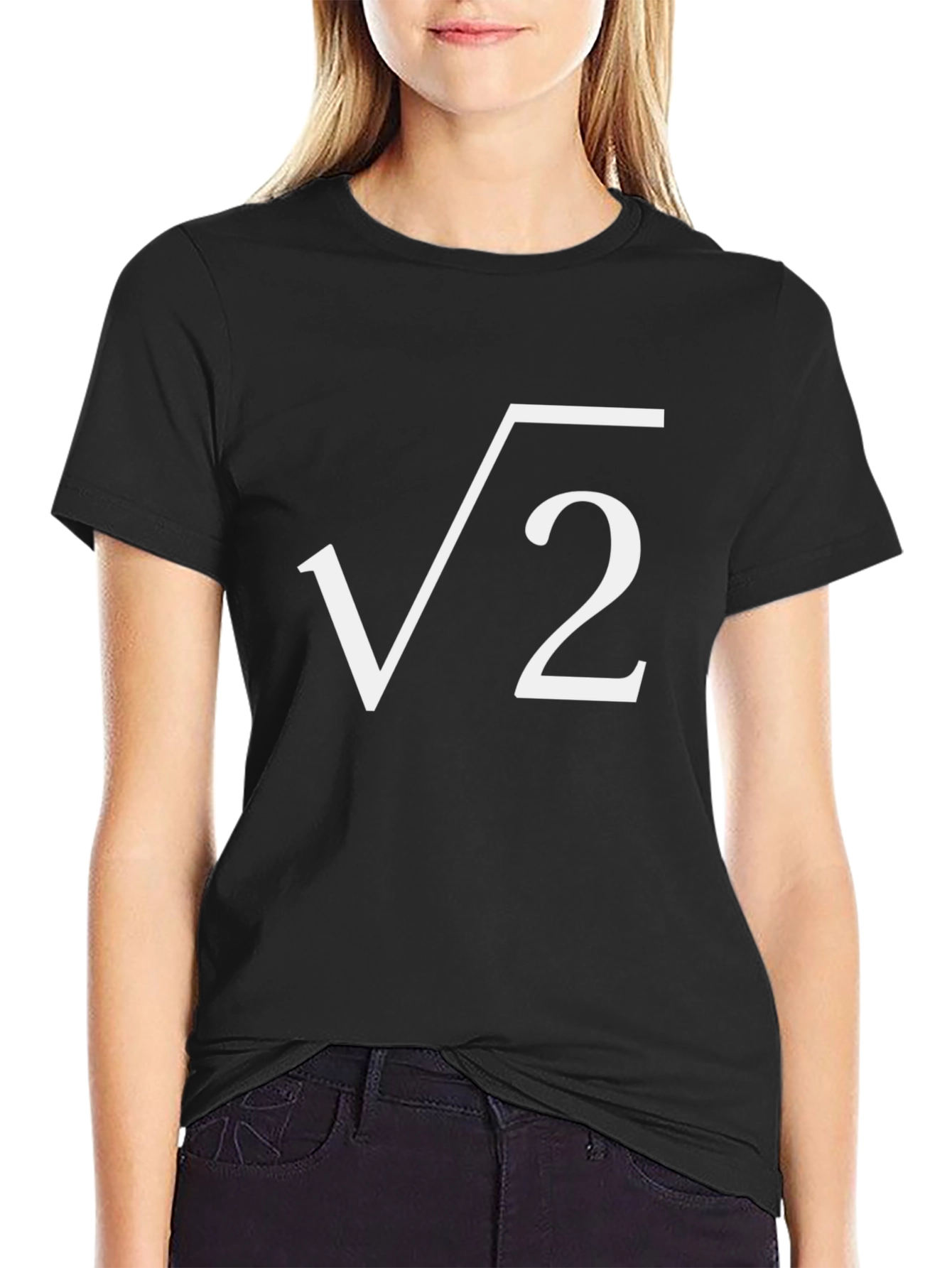 Square Root of 2 T-Shirt - Irrational Number Design