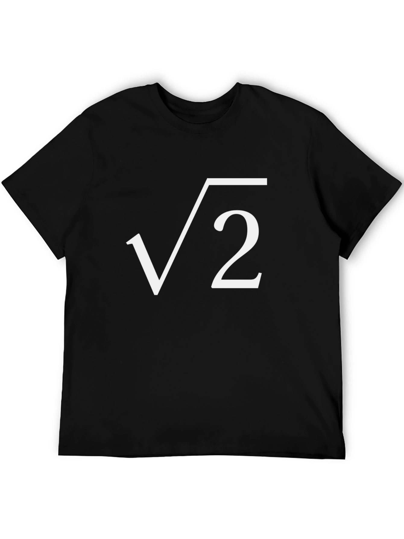Square Root of 2 T-Shirt - Irrational Number Design