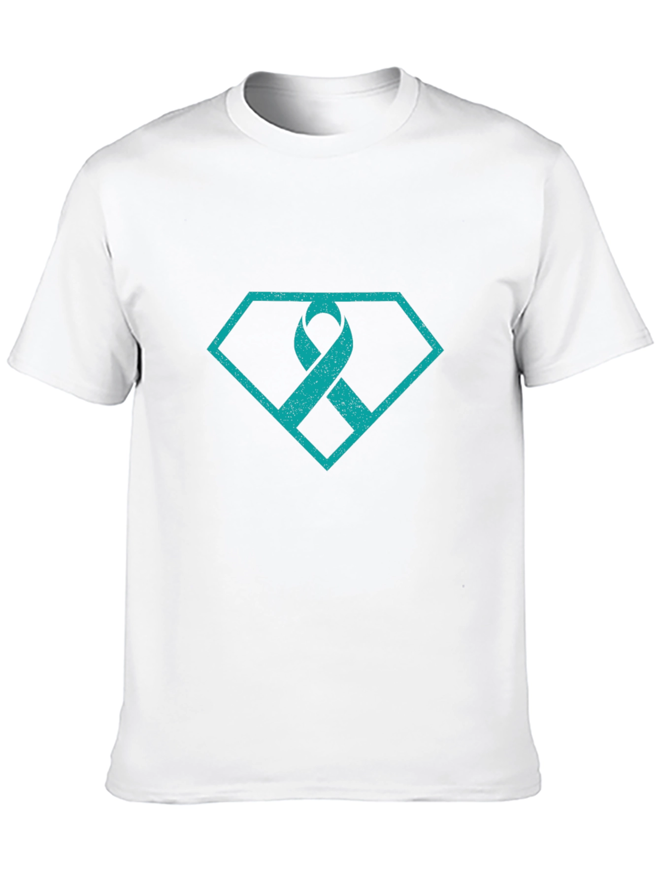 Teal Ribbon Diamond T-Shirt