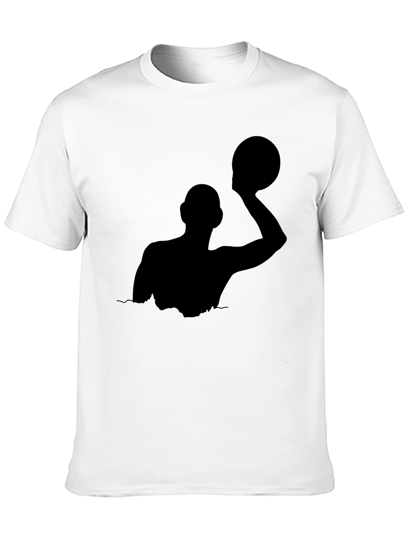 Water Polo Player Silhouette T-Shirt