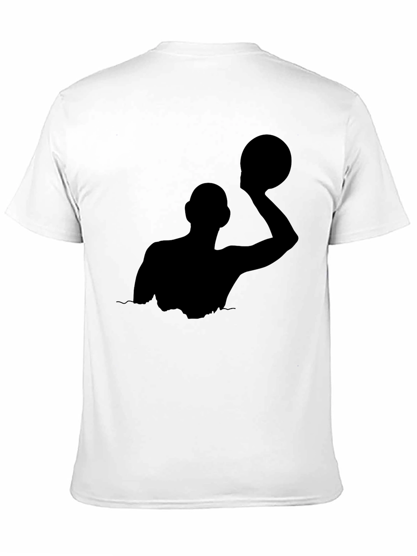 Water Polo Player Silhouette T-Shirt