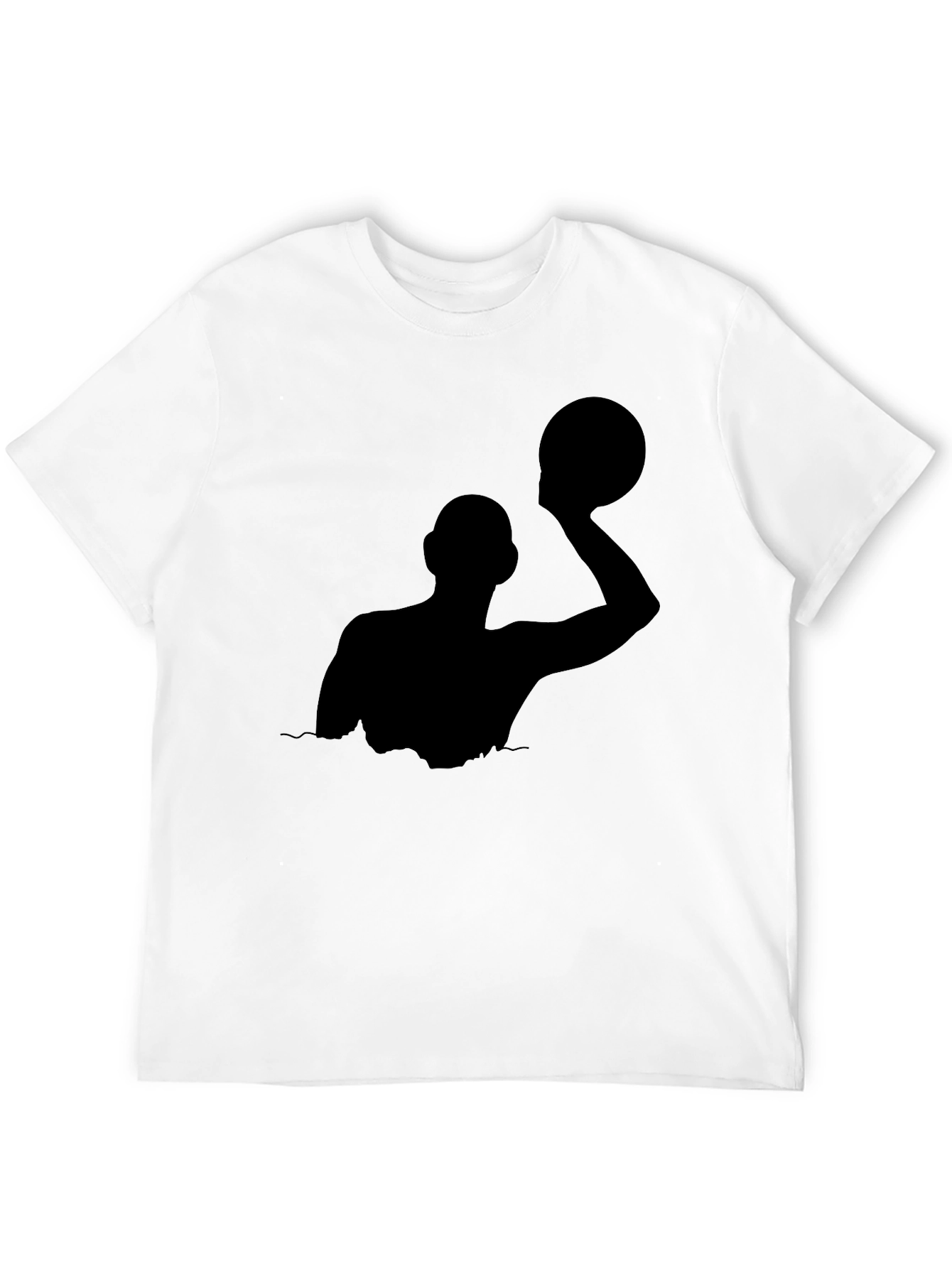 Water Polo Player Silhouette T-Shirt