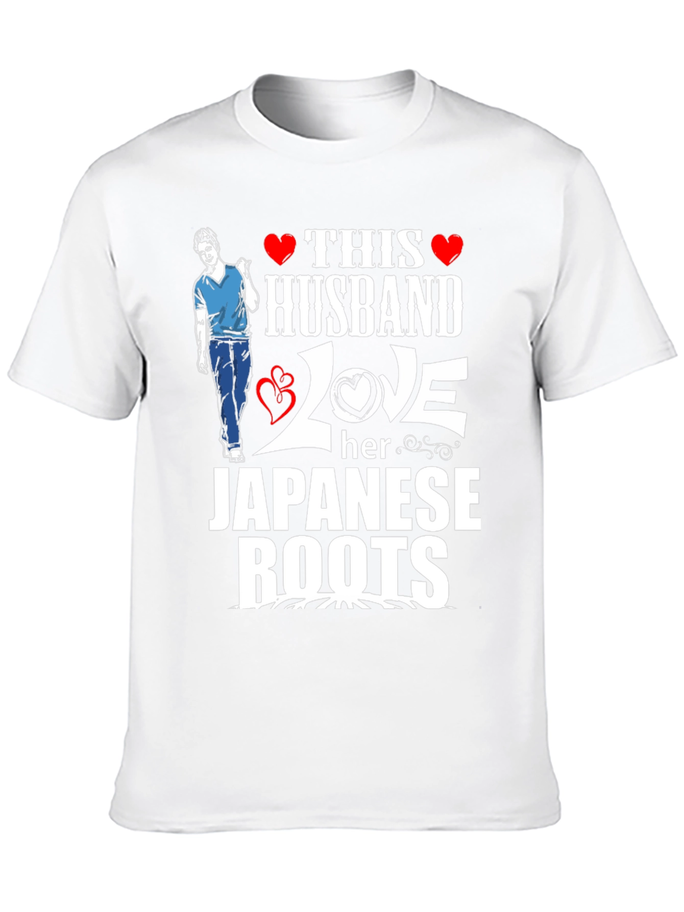 Husband Loves Japanese Roots Graphic Tee