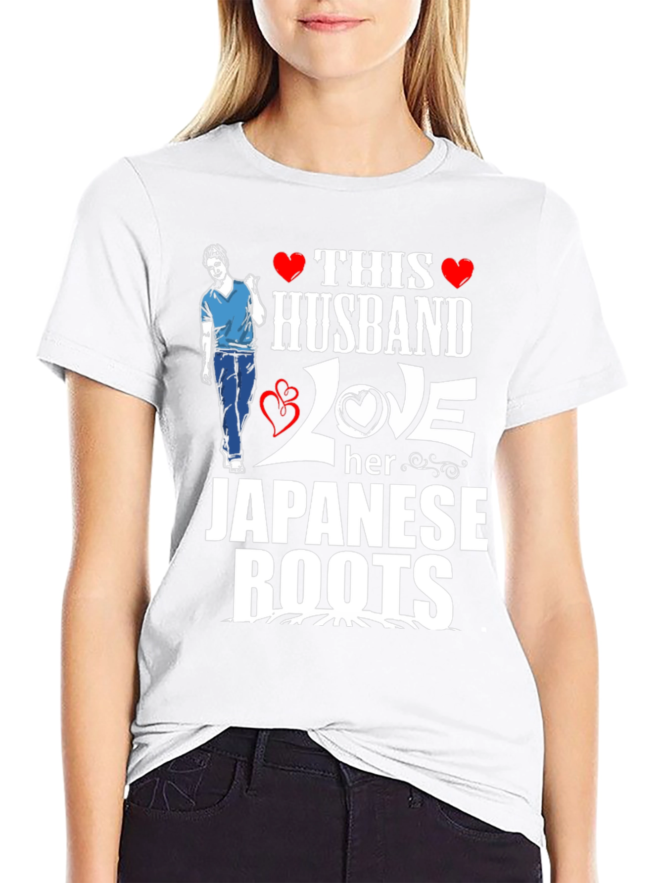Husband Loves Japanese Roots Graphic Tee