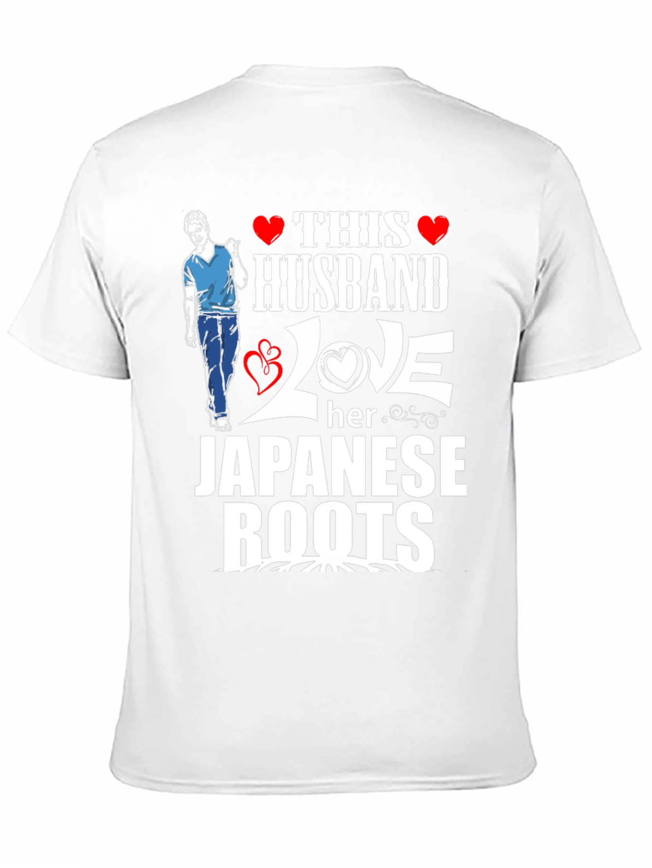 Husband Loves Japanese Roots Graphic Tee