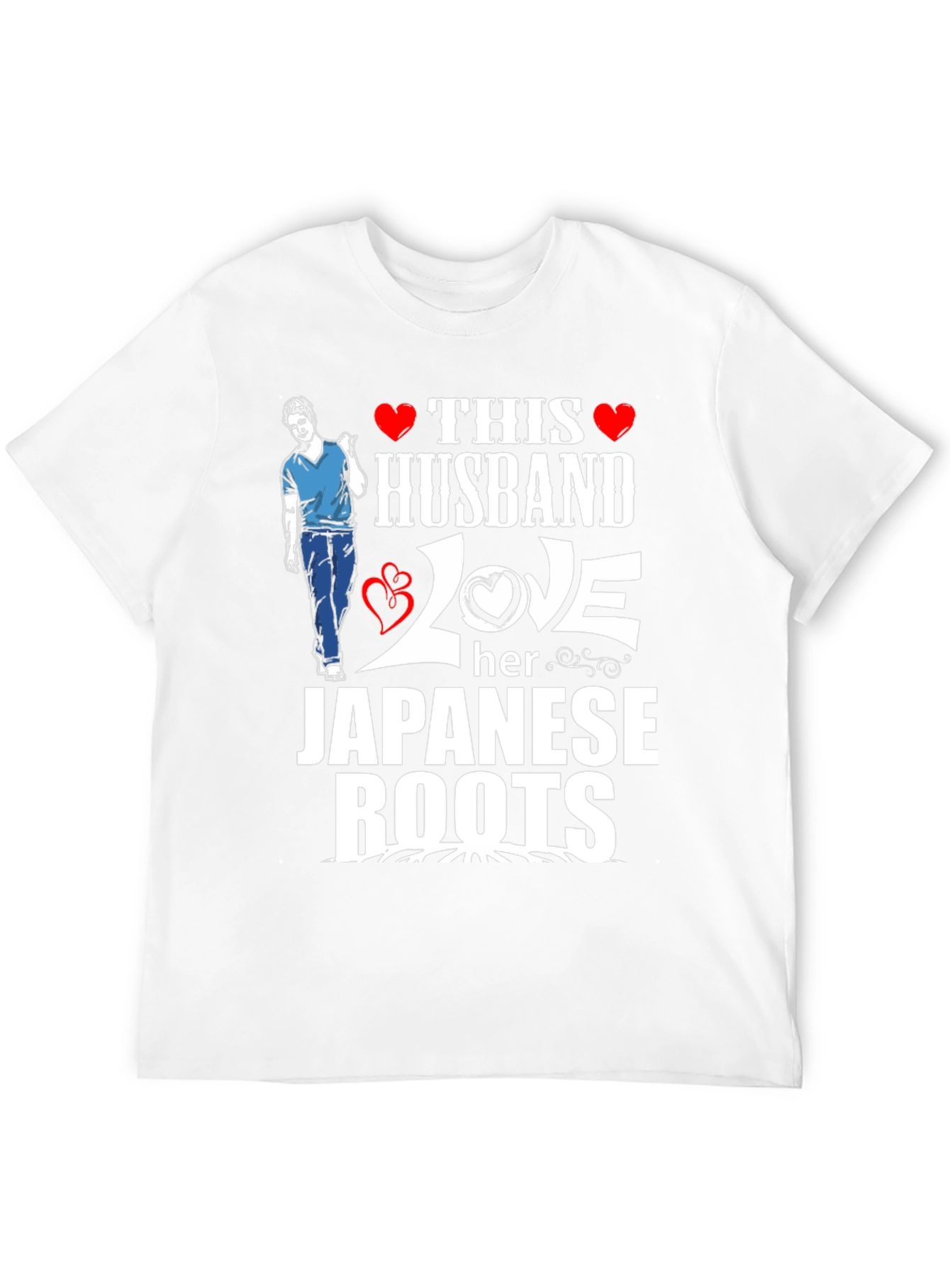 Husband Loves Japanese Roots Graphic Tee