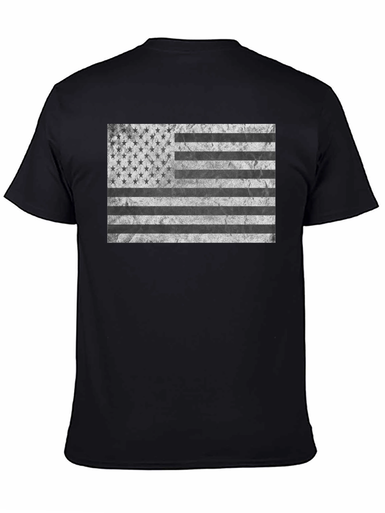 Distressed American Flag Graphic Tee