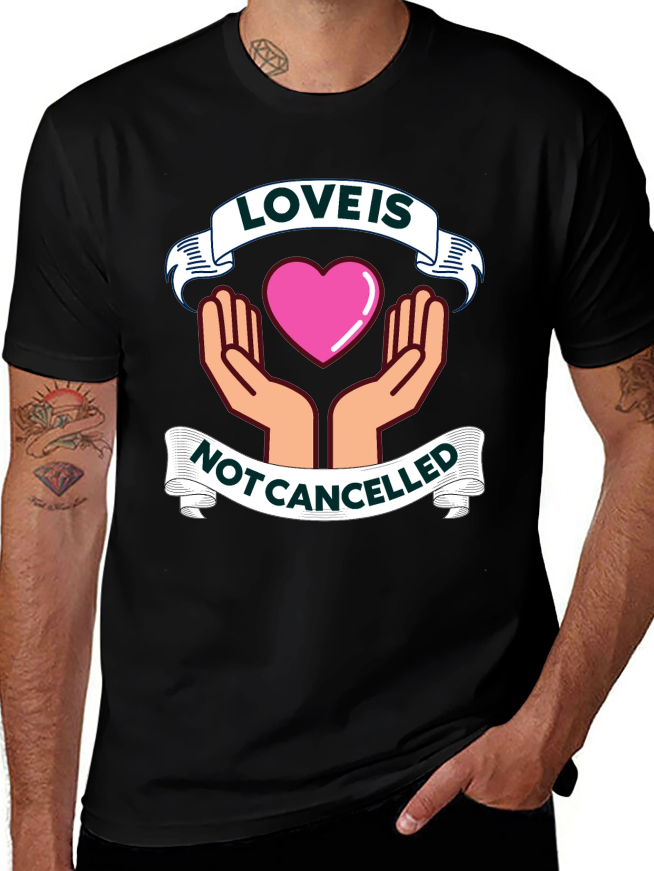 Love Is Not Cancelled Graphic T-Shirt