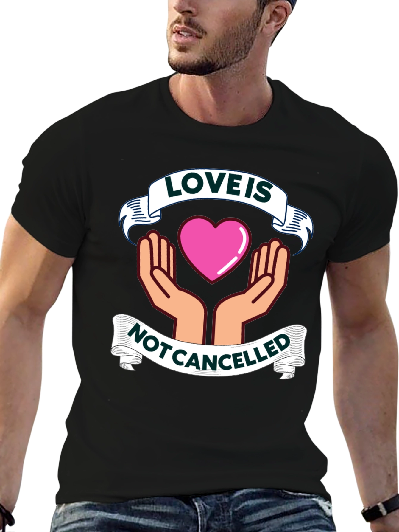 Love Is Not Cancelled Graphic T-Shirt
