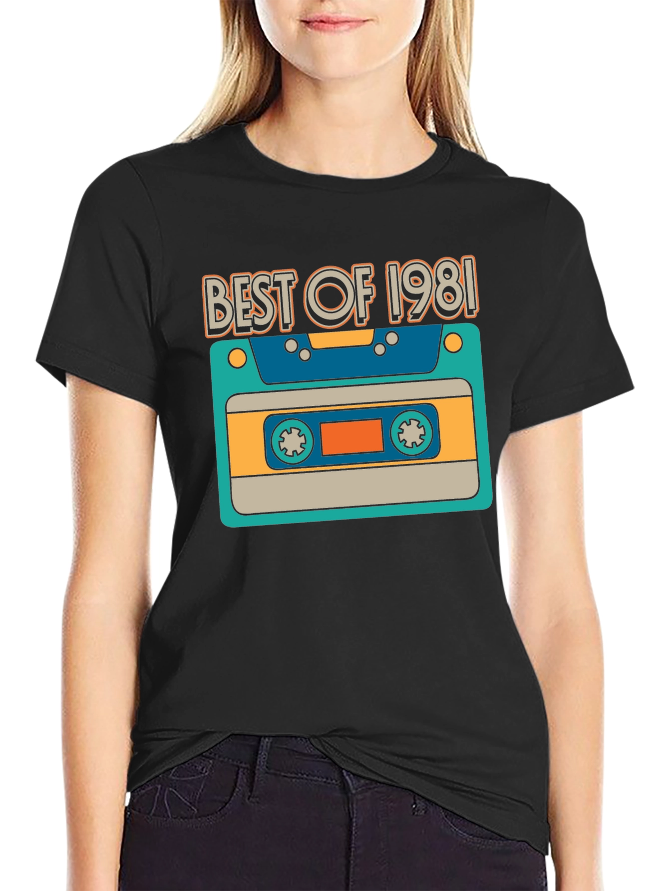 Best of 1981 Retro Cassette T-Shirt