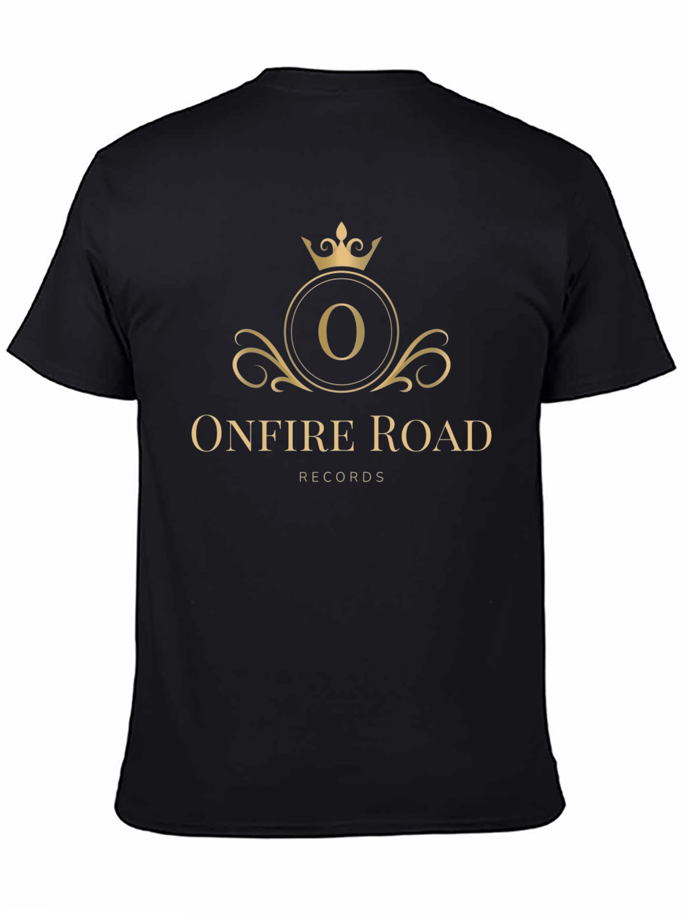 Onfire Road Records Black T-Shirt