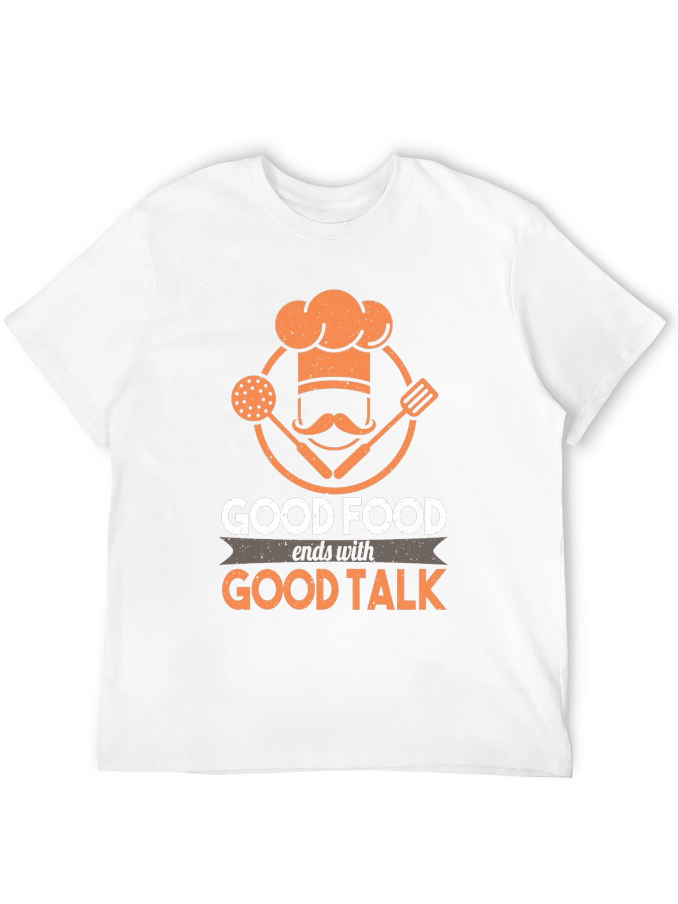 Good Food Good Talk Chef Graphic Tee