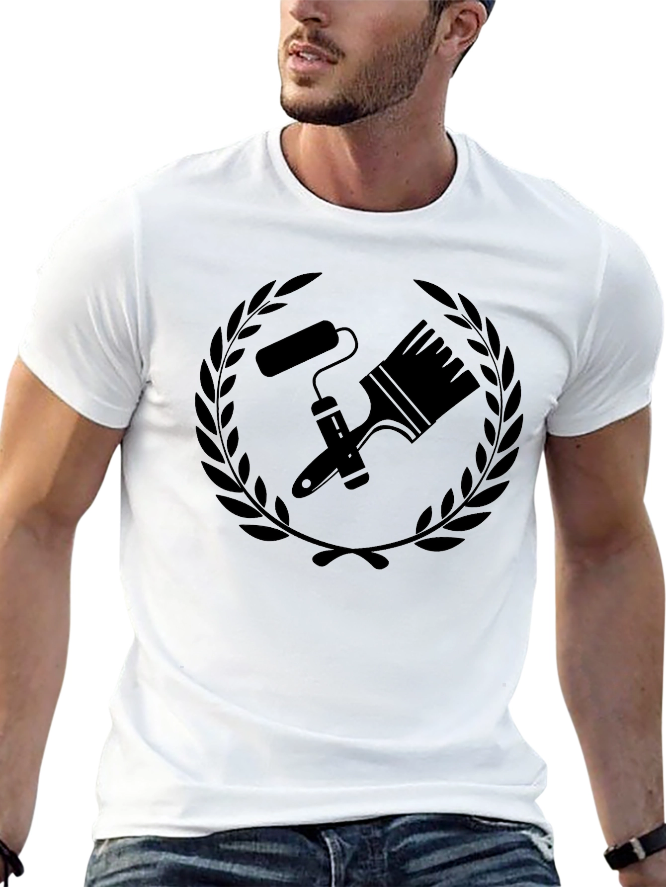 Painters Emblem Black T-Shirt