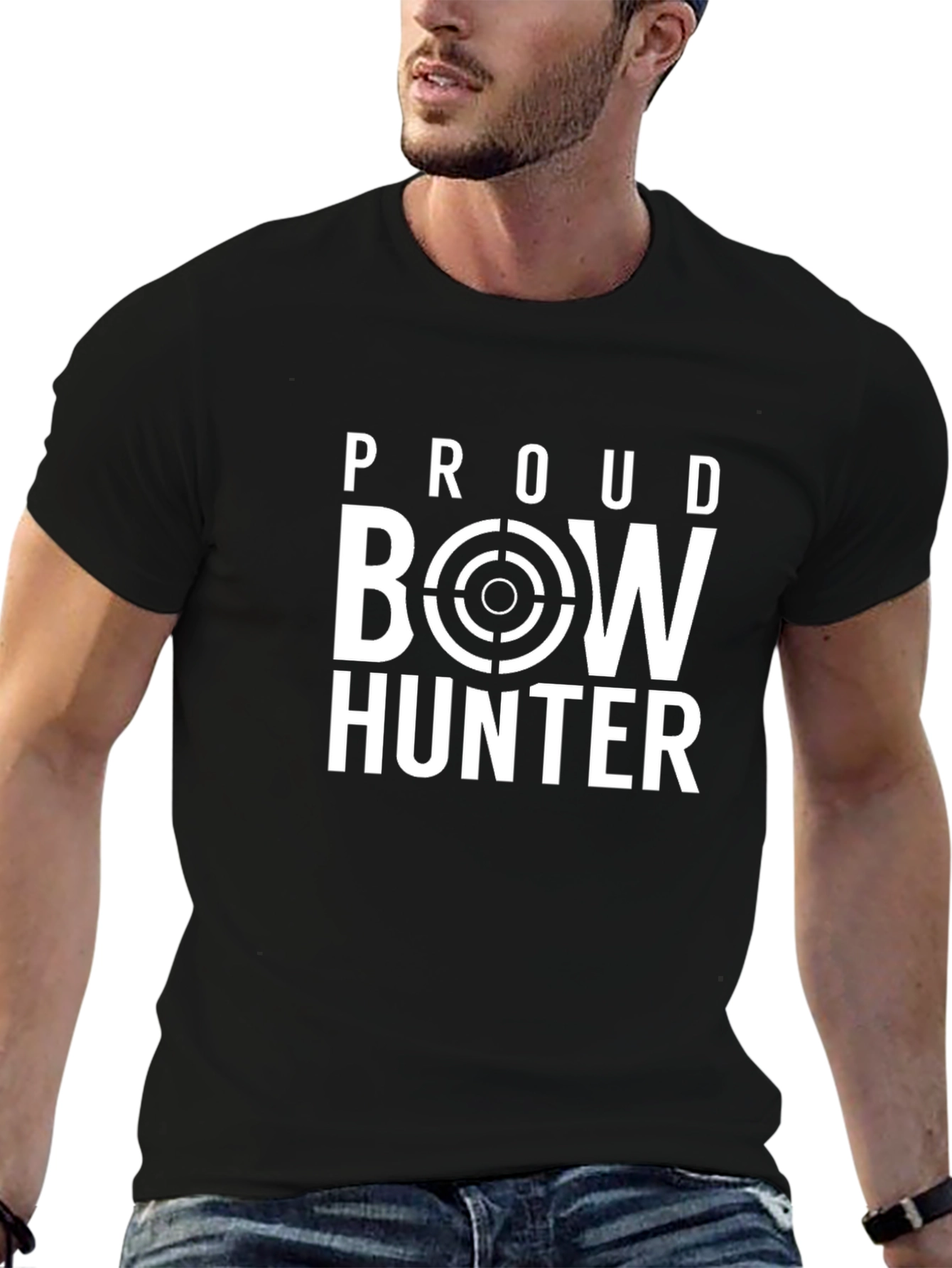 Proud Bow Hunter Graphic Tee - Archery Hunting Shirt