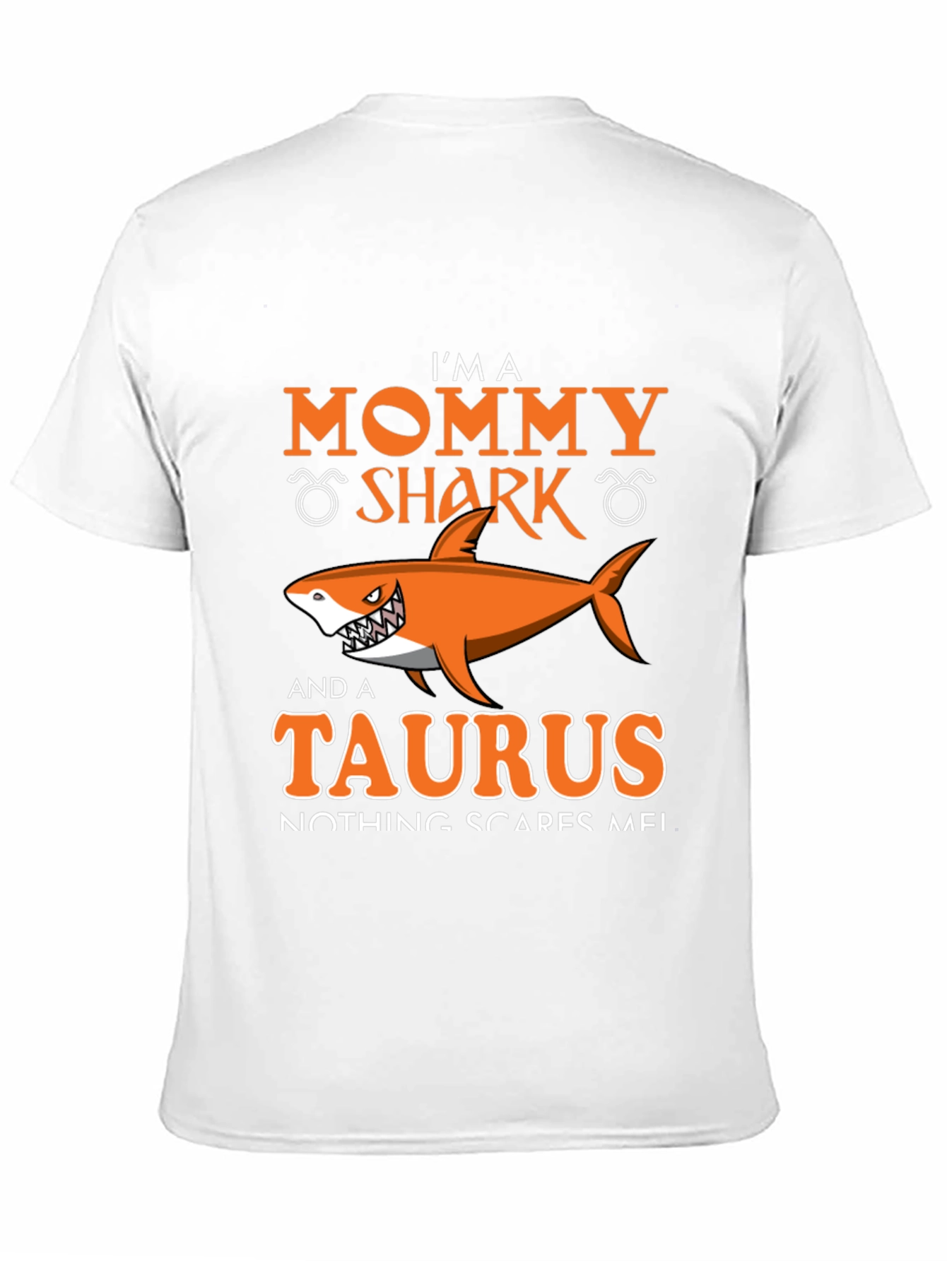 Mommy Shark Taurus Zodiac Sign T-Shirt