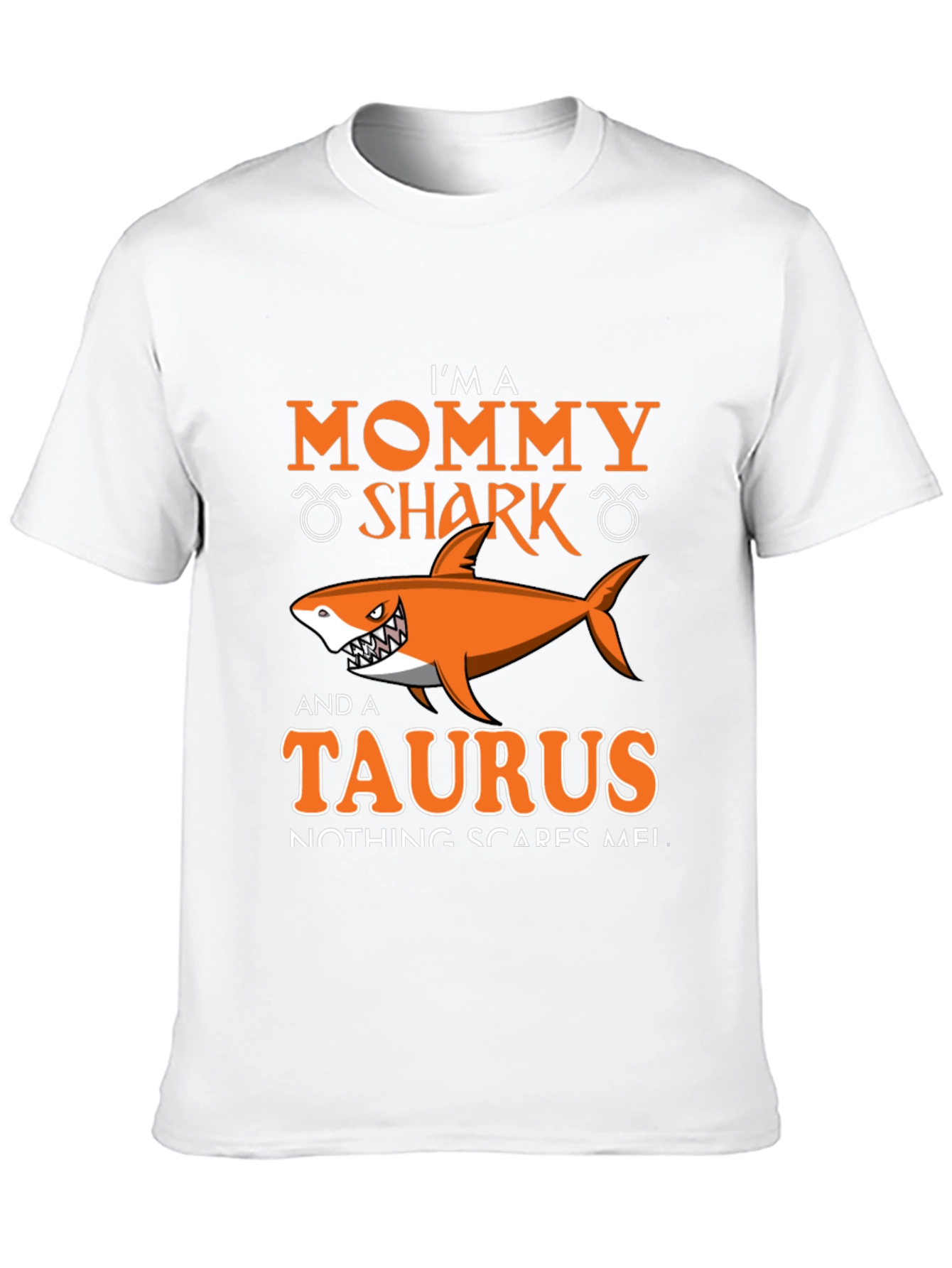 Mommy Shark Taurus Zodiac Sign T-Shirt